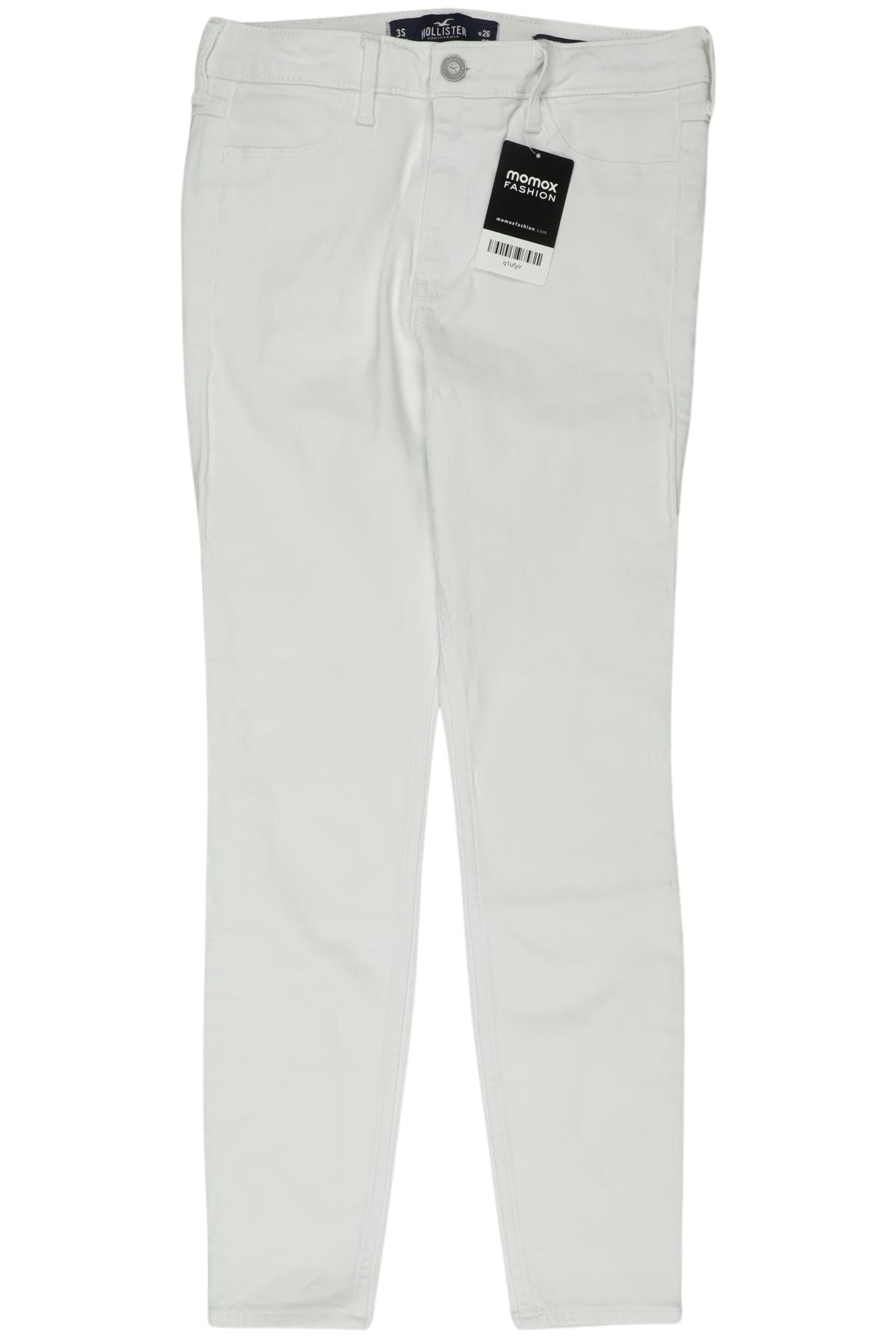 

Hollister Damen Jeans, weiß, Gr. 26