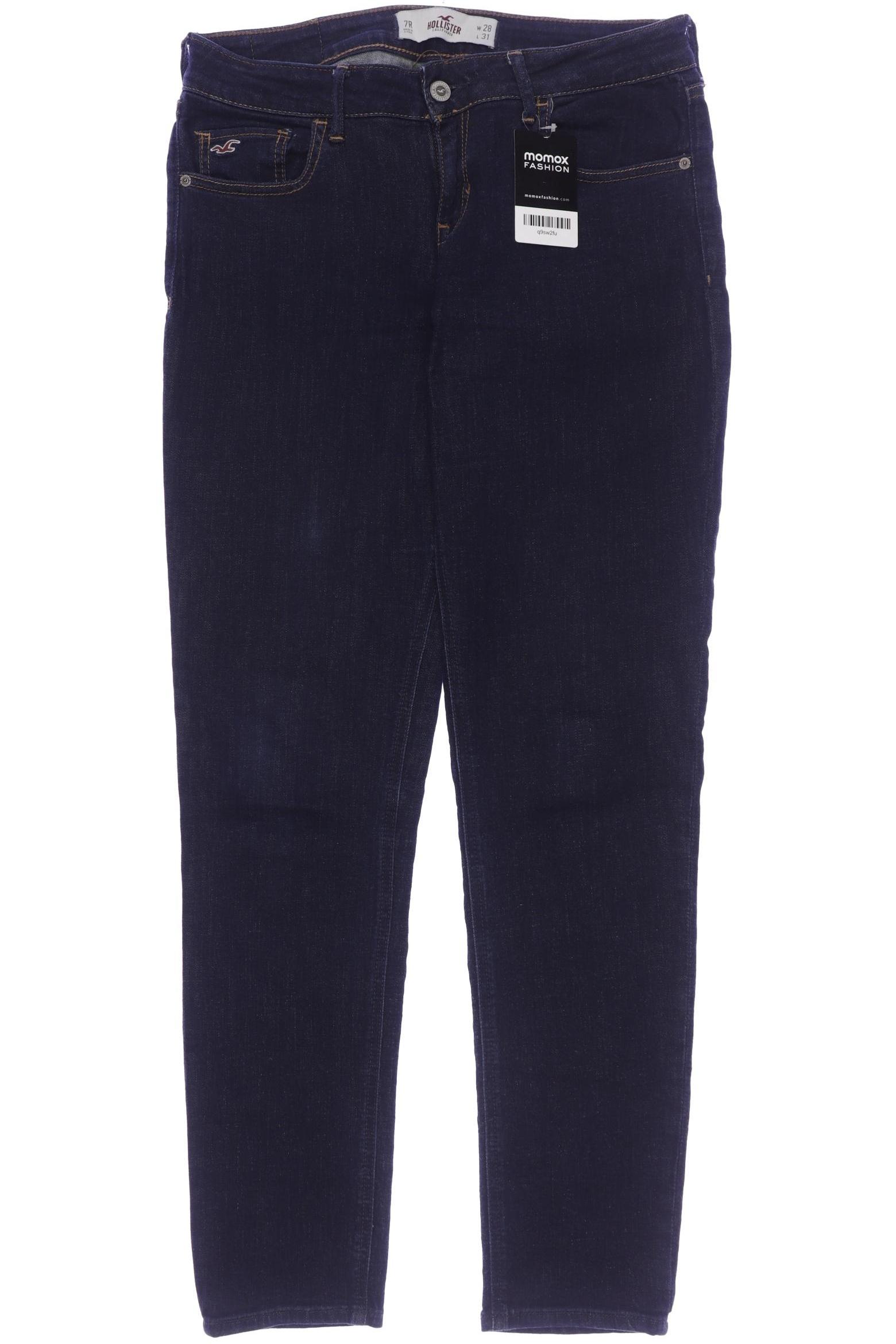 

Hollister Damen Jeans, marineblau, Gr. 28