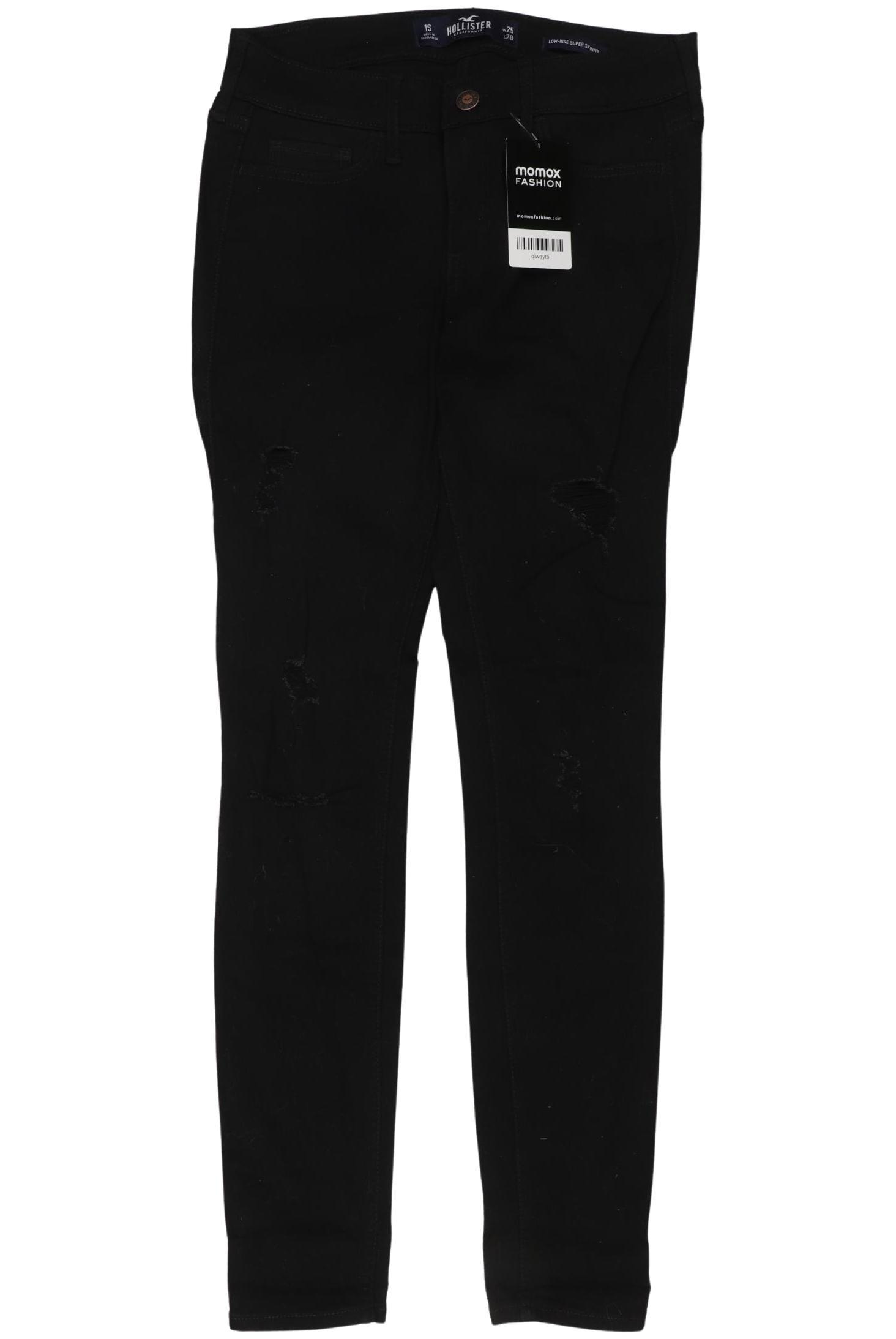 

Hollister Damen Jeans, schwarz, Gr. 25