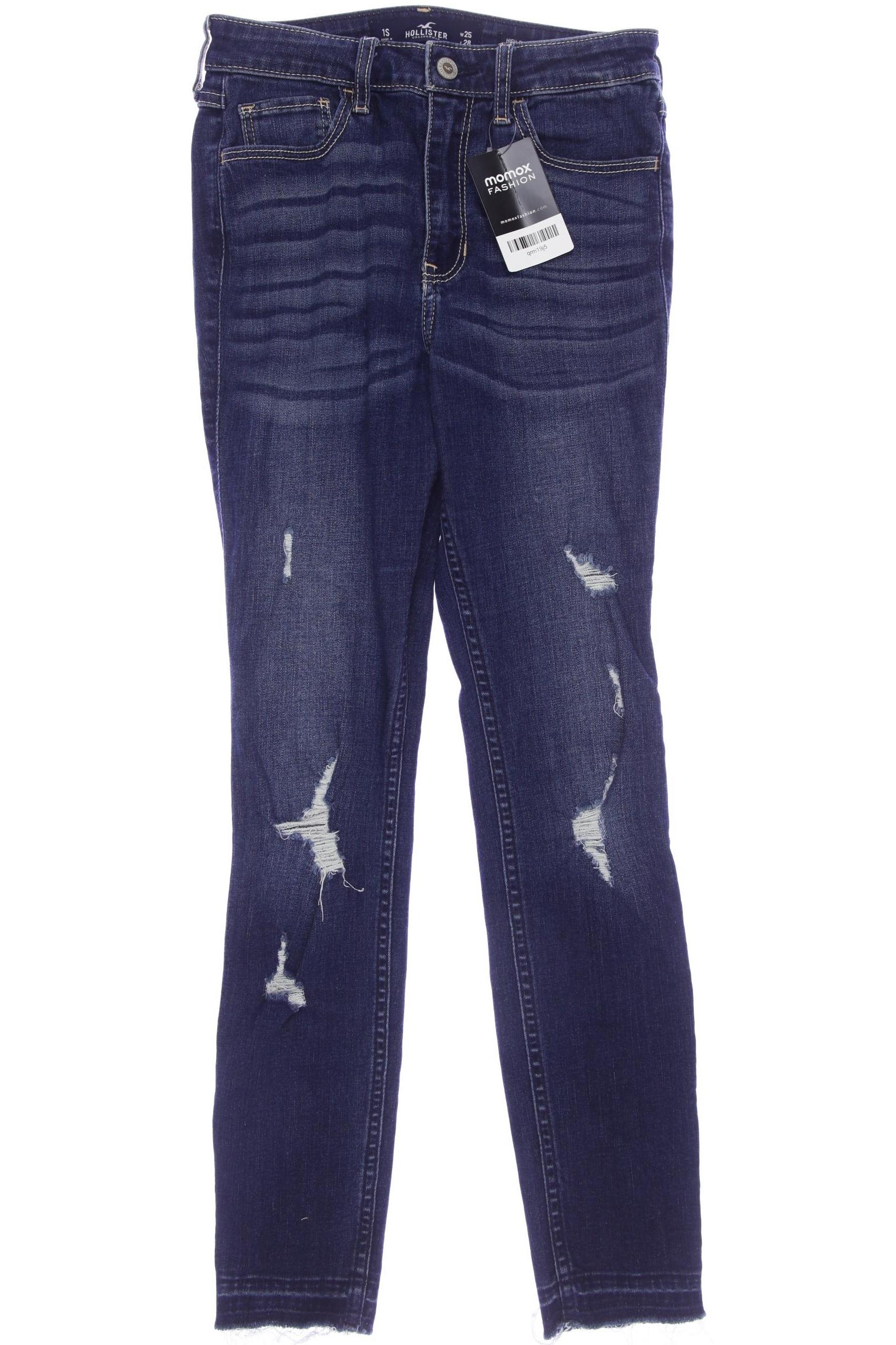 

Hollister Damen Jeans, marineblau, Gr. 25