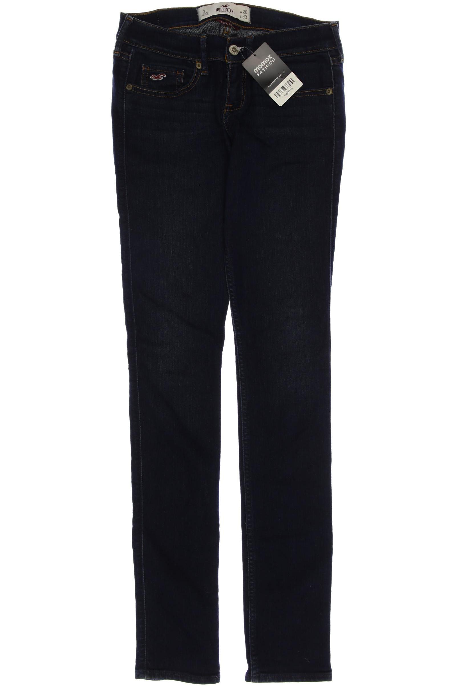 

Hollister Damen Jeans, marineblau, Gr. 26