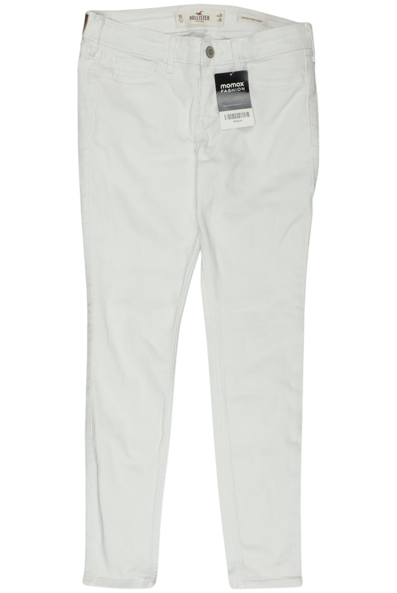 

Hollister Damen Jeans, weiß, Gr. 26