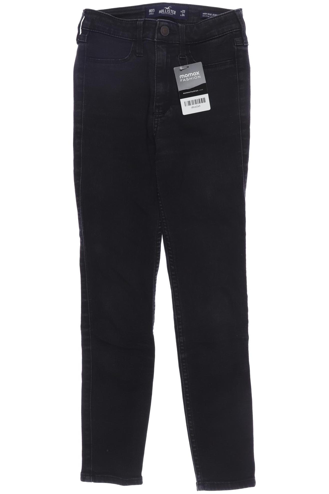 

Hollister Damen Jeans, schwarz, Gr. 0