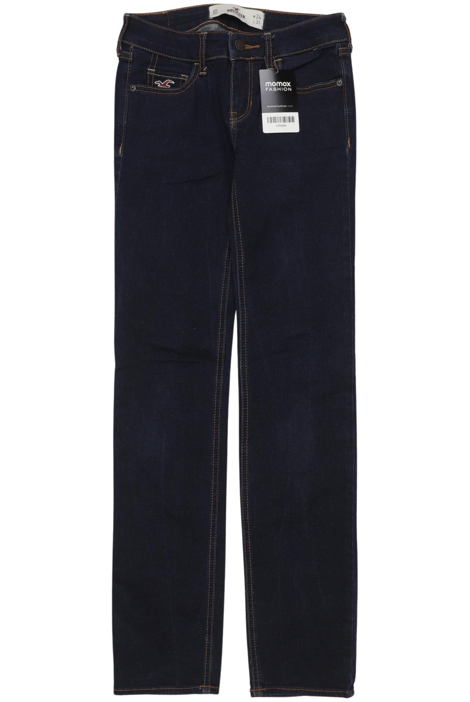 

Hollister Damen Jeans, marineblau, Gr. 24