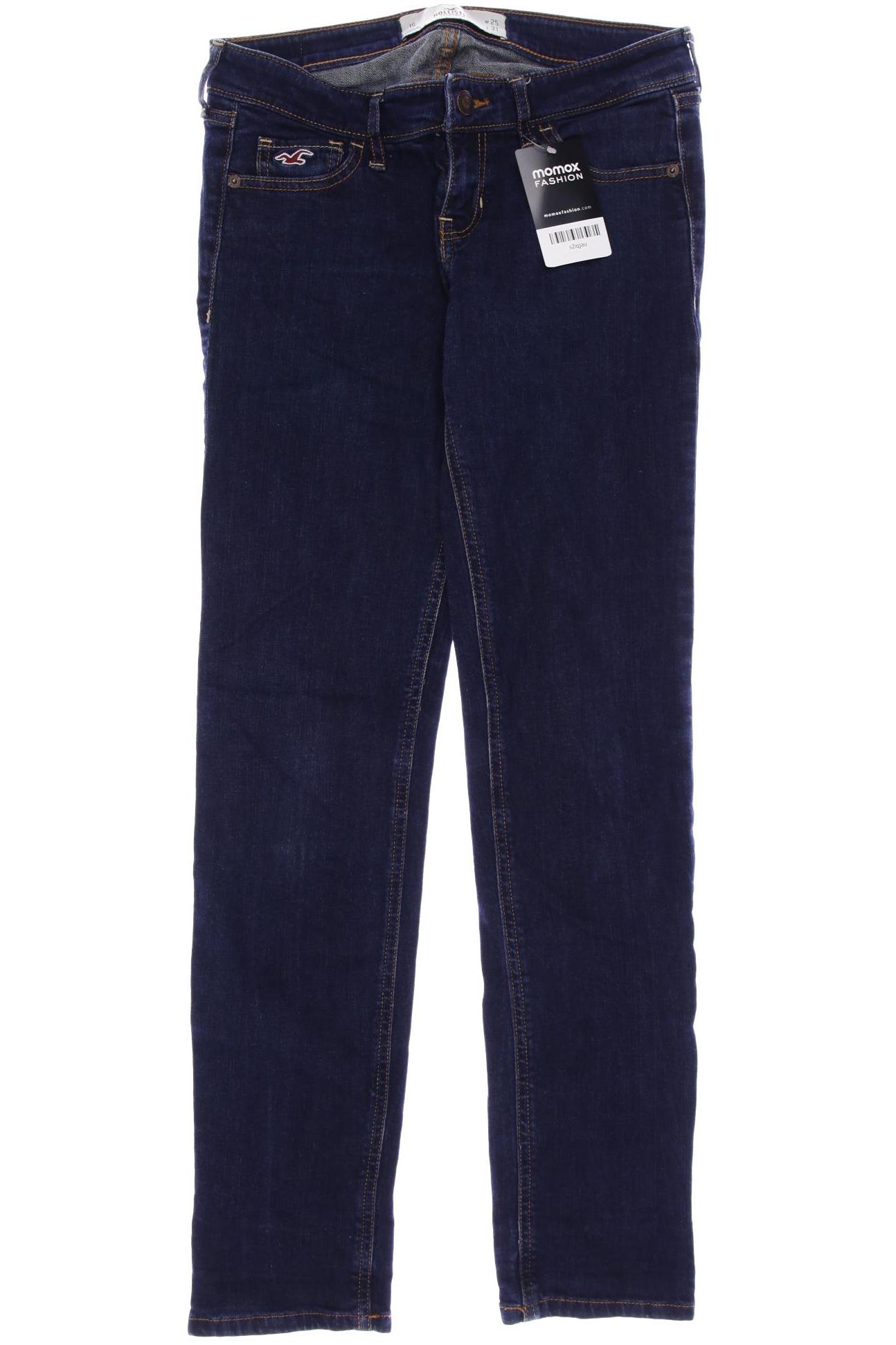 

Hollister Damen Jeans, marineblau, Gr. 25