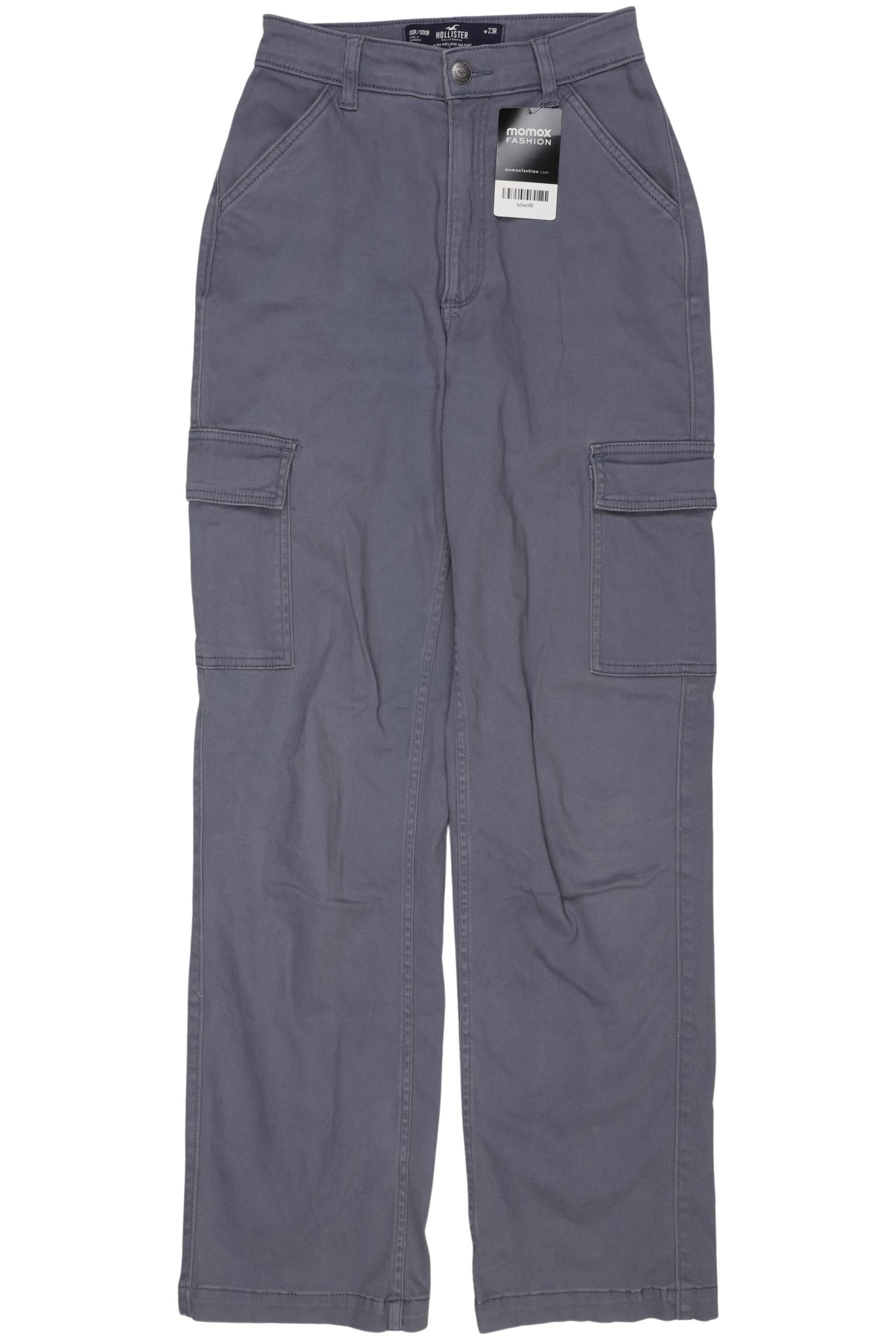 

Hollister Damen Jeans, grau, Gr. 0