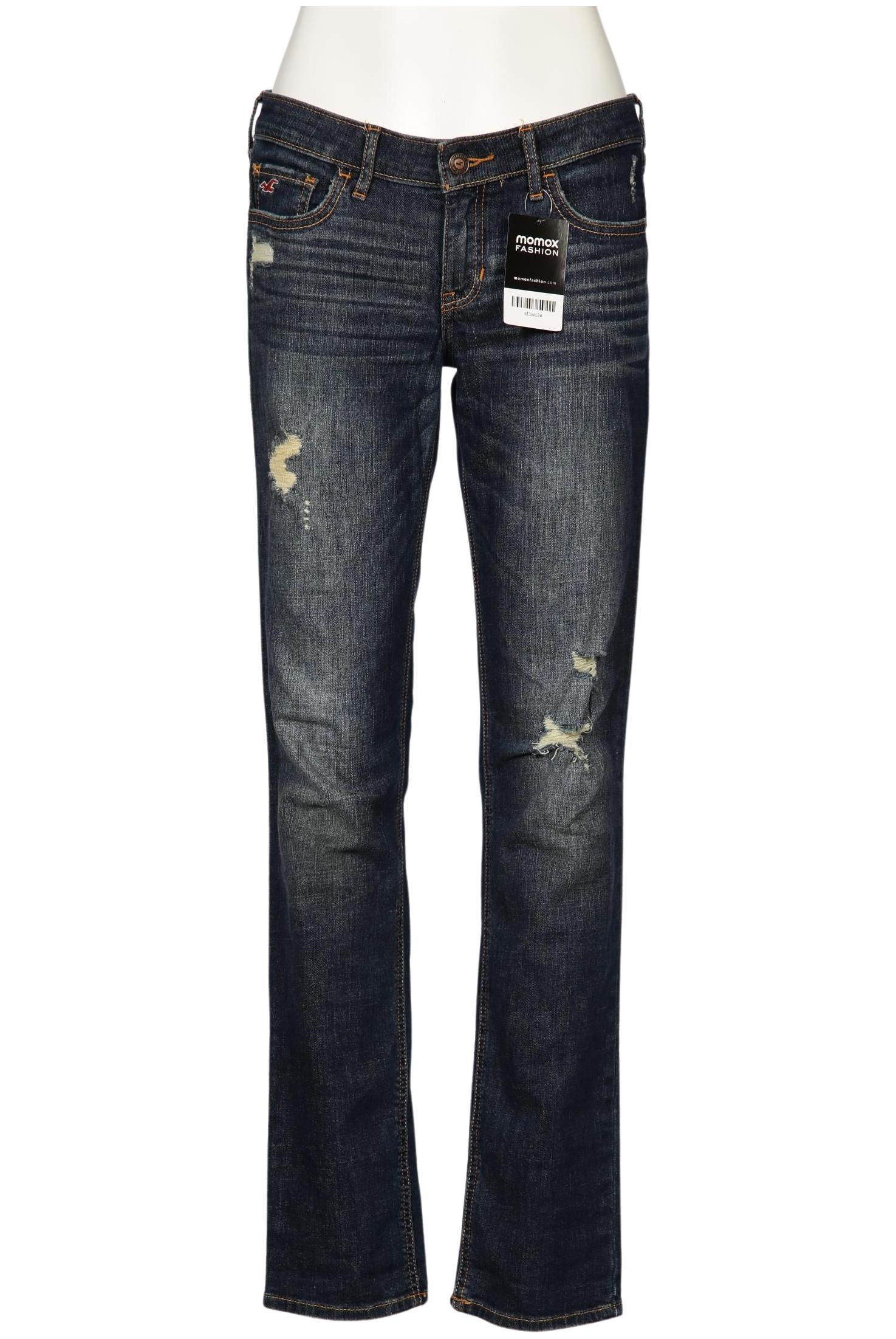 

Hollister Damen Jeans, marineblau, Gr. 28