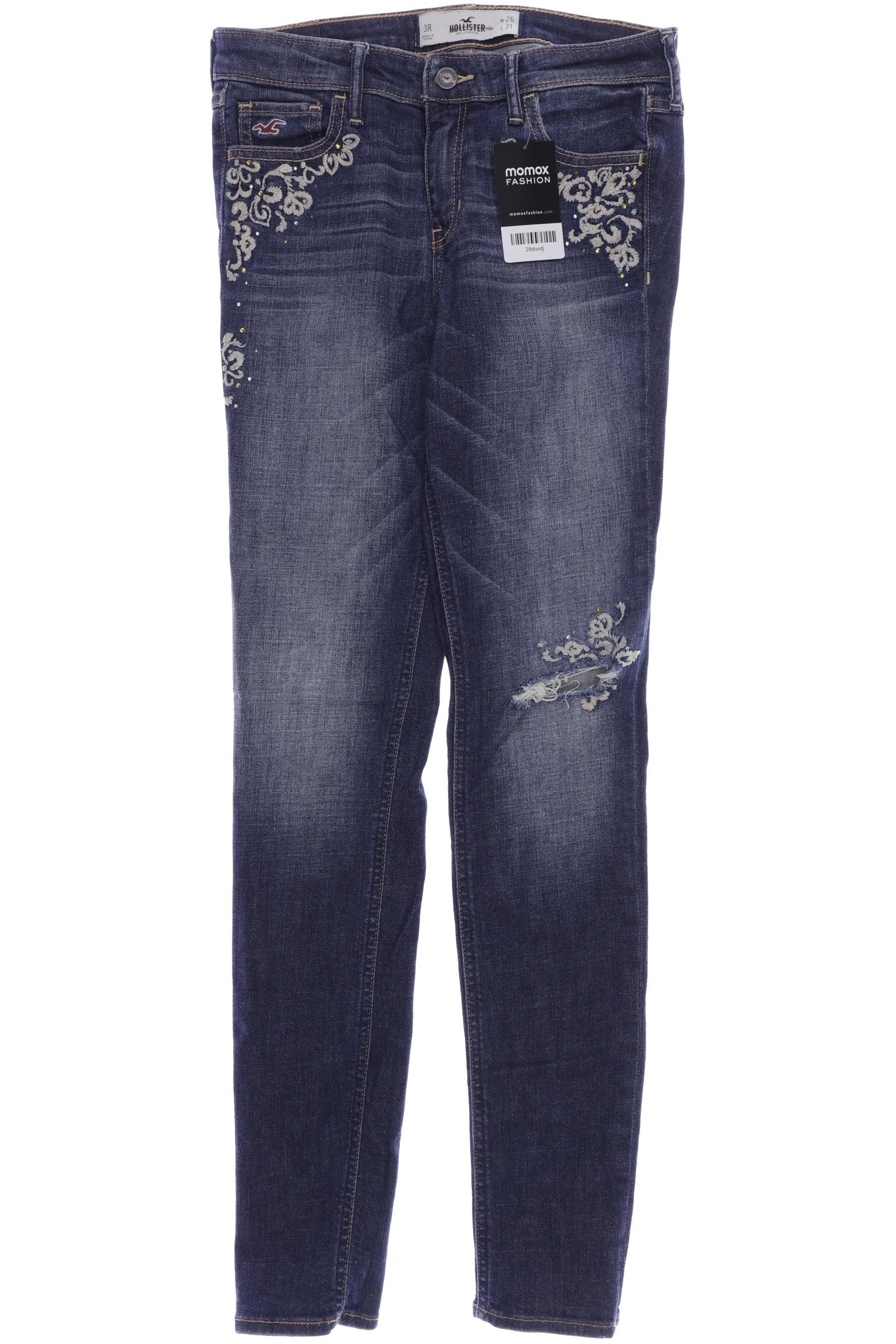 

Hollister Damen Jeans, blau, Gr. 26