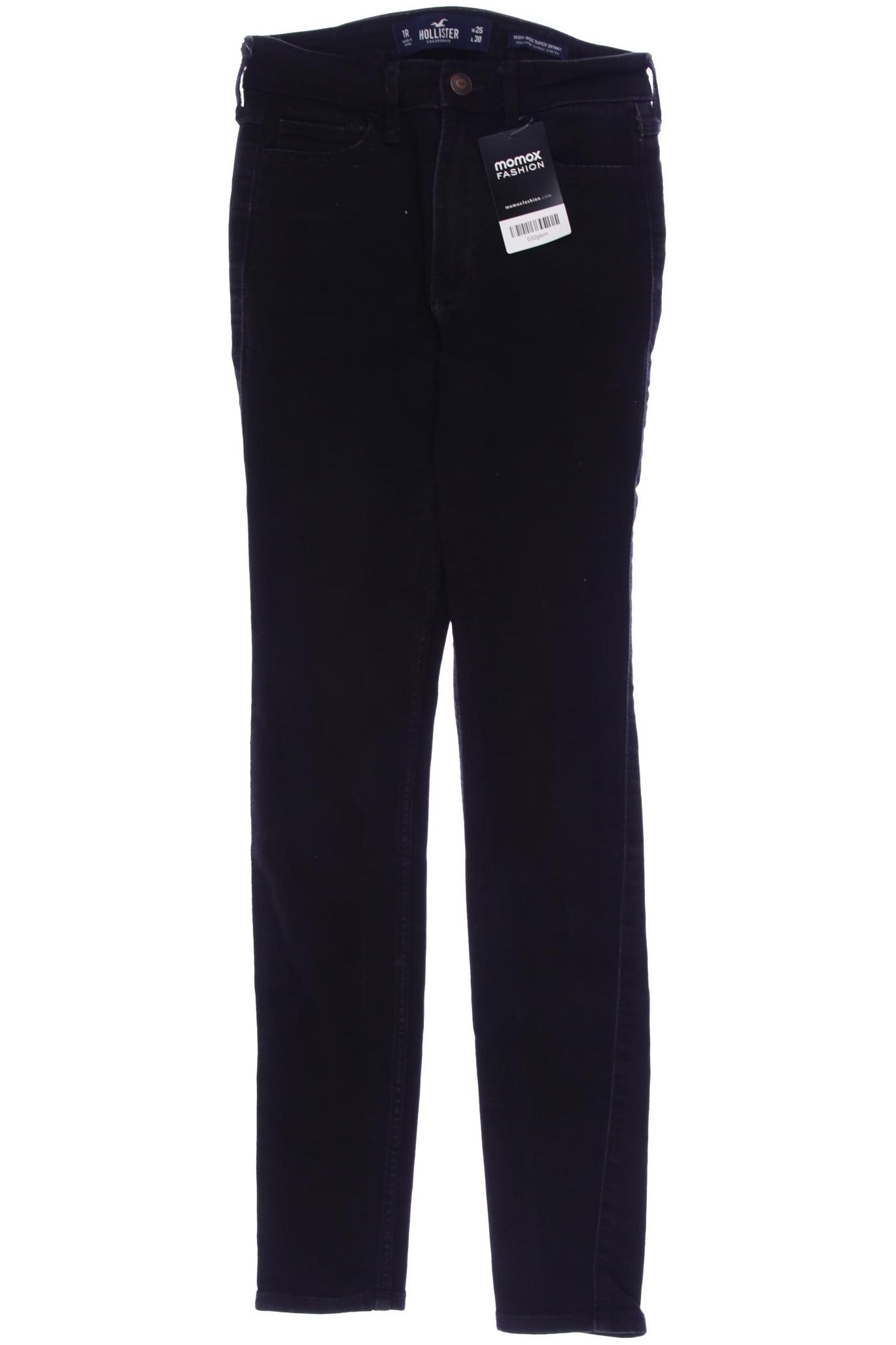 

Hollister Damen Jeans, schwarz, Gr. 25