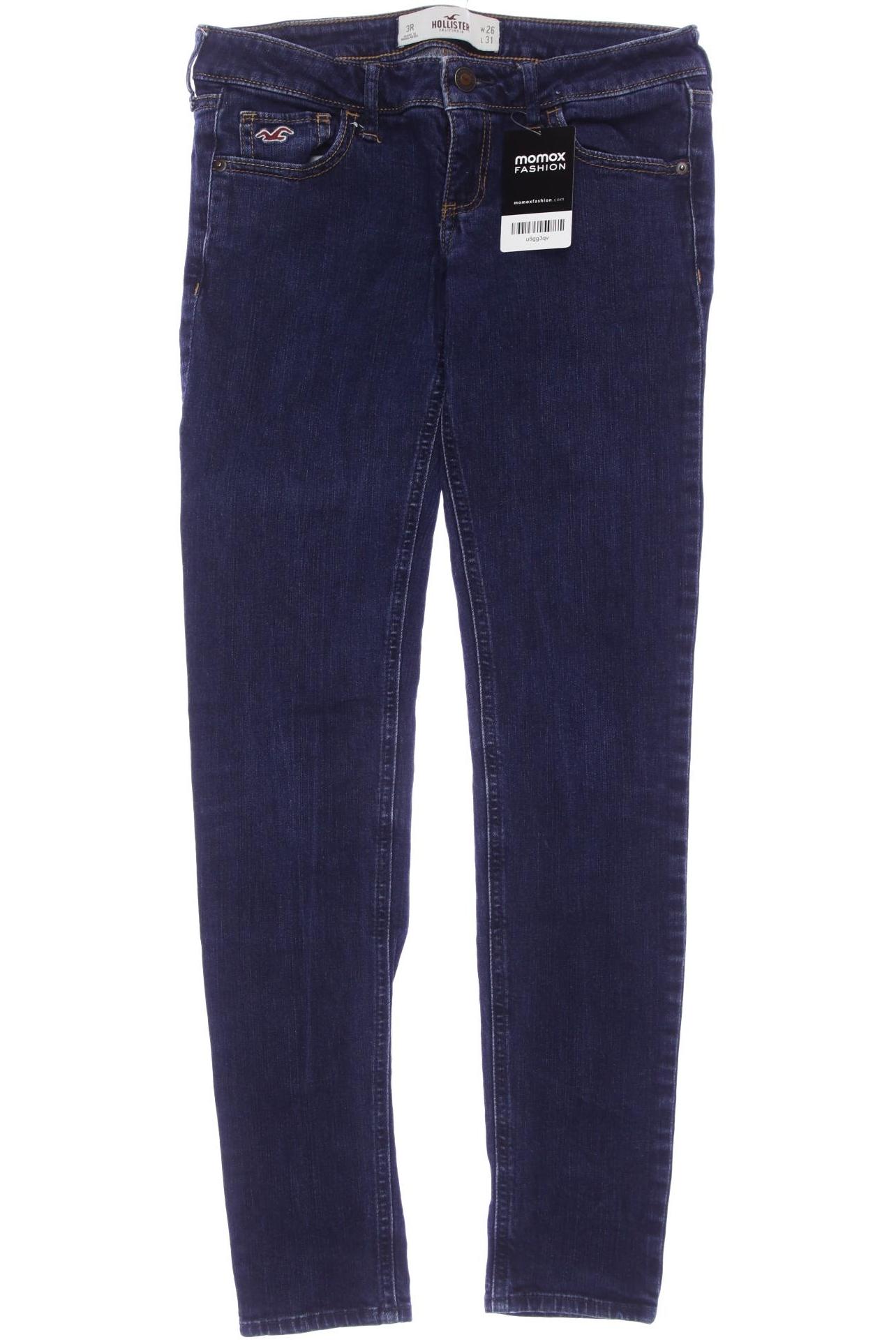 

Hollister Damen Jeans, marineblau, Gr. 26