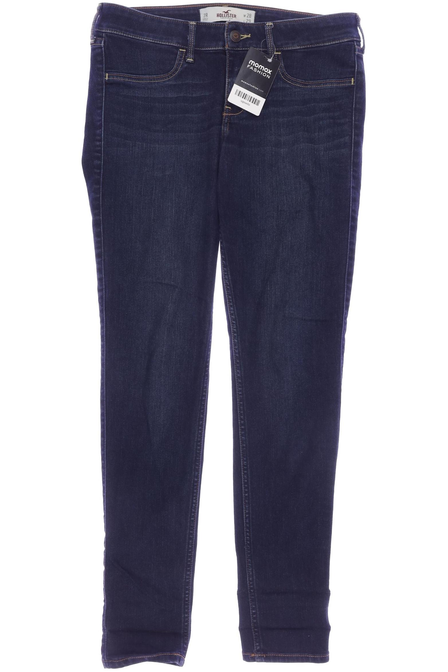 

Hollister Damen Jeans, marineblau, Gr. 28