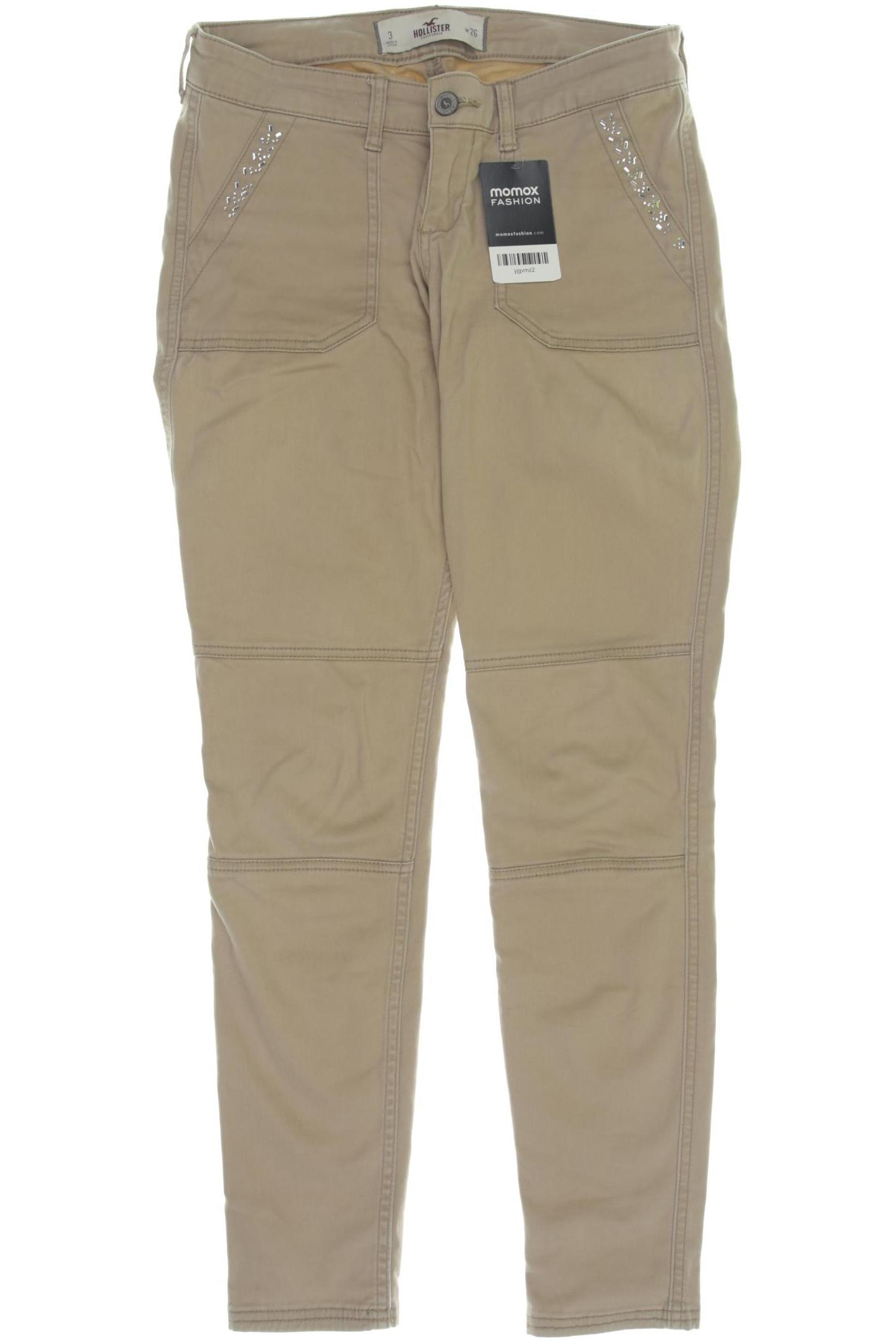 

Hollister Damen Jeans, beige, Gr. 26