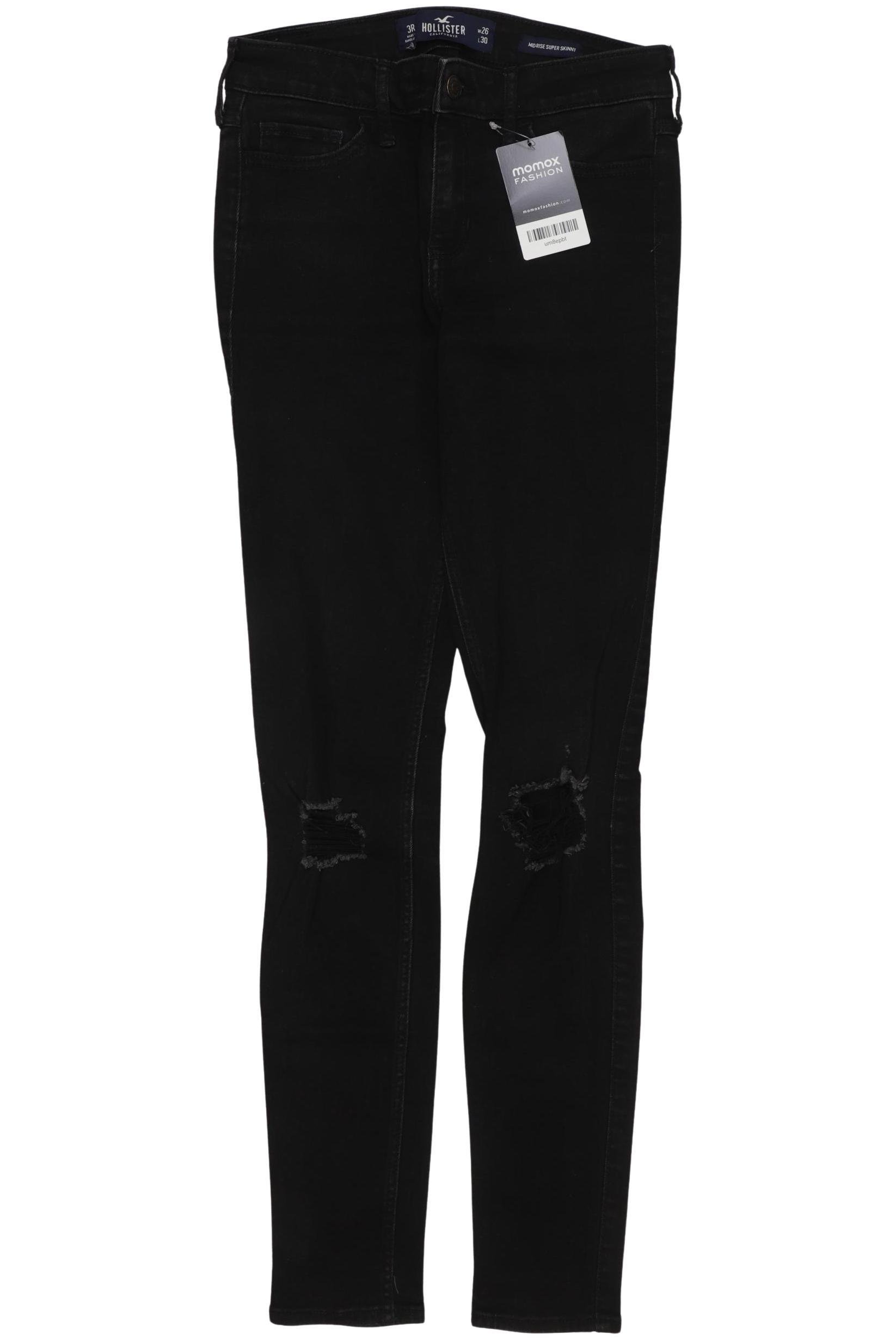 

Hollister Damen Jeans, schwarz, Gr. 26