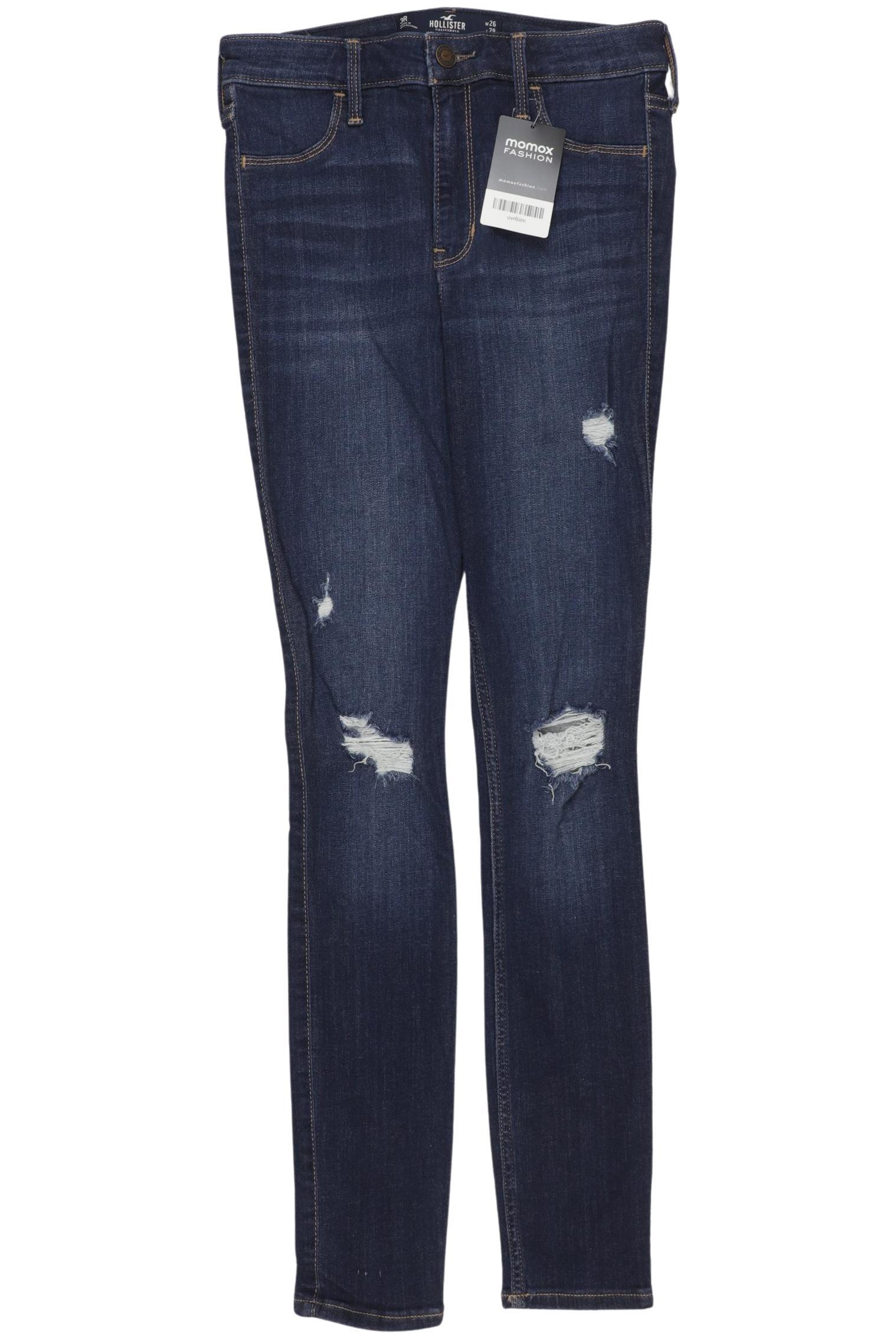 

Hollister Damen Jeans, marineblau, Gr. 26