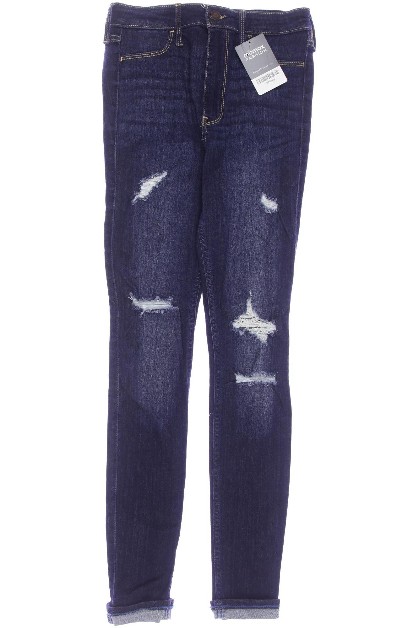 

Hollister Damen Jeans, marineblau, Gr. 26