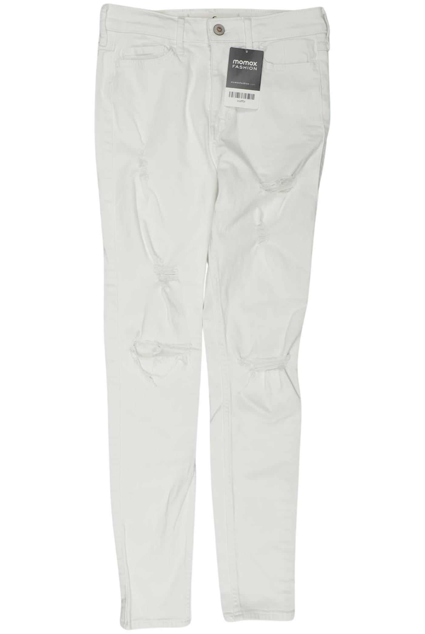 

Hollister Damen Jeans, weiß, Gr. 26
