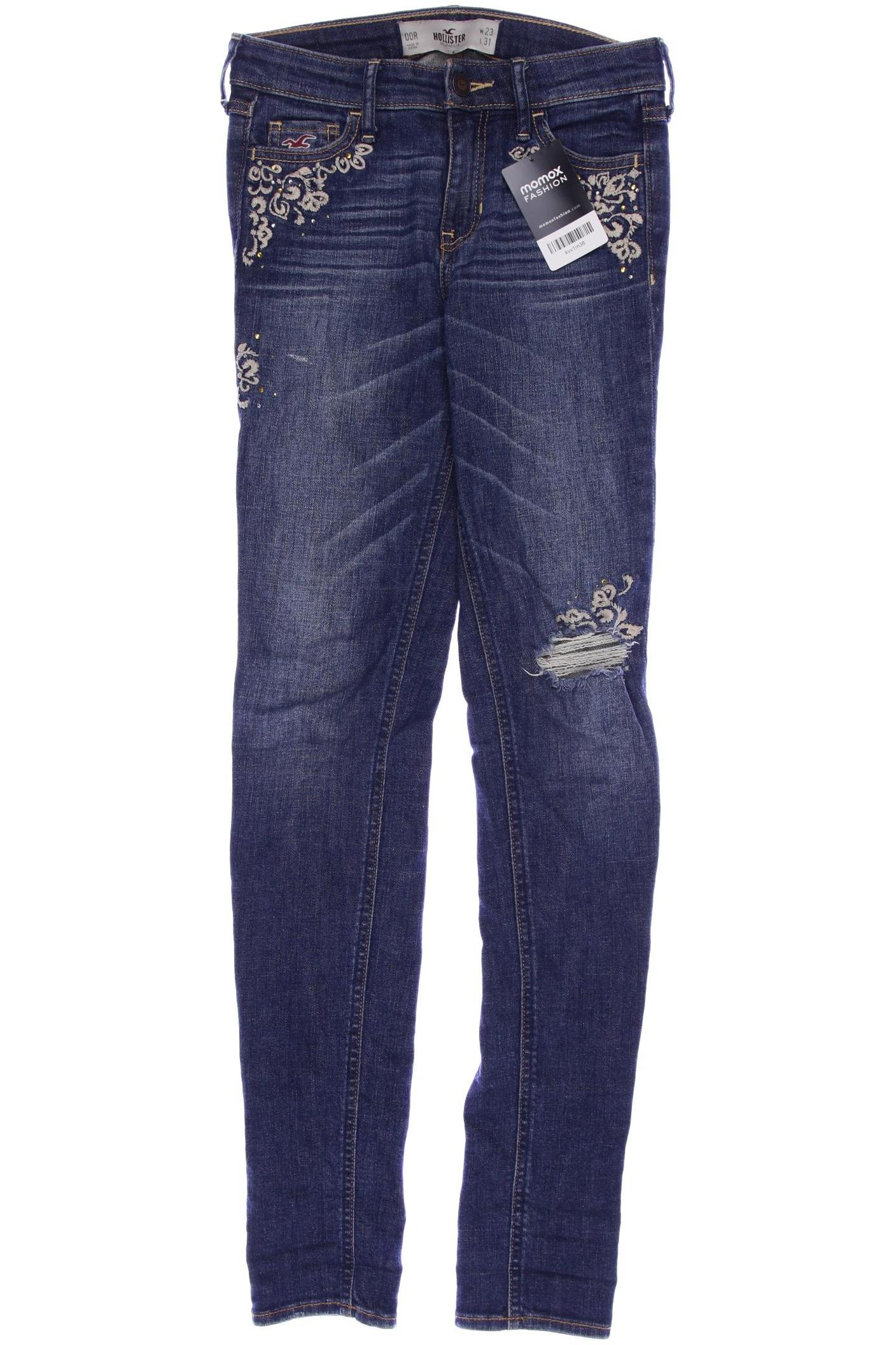 

Hollister Damen Jeans, marineblau, Gr. 23
