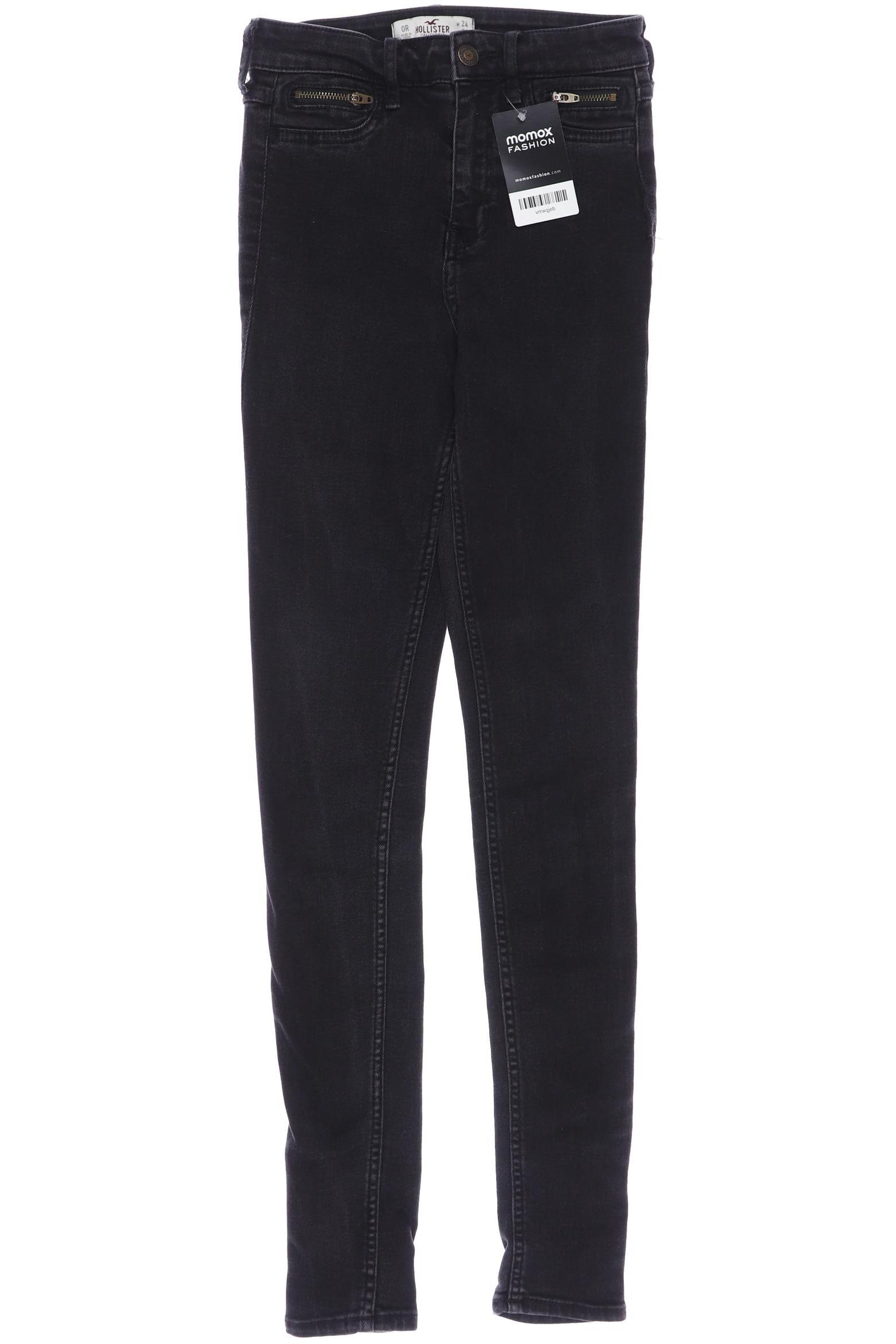 

Hollister Damen Jeans, schwarz