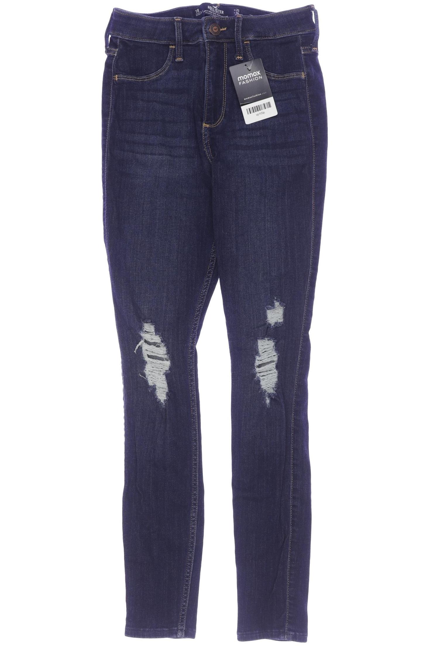 

Hollister Damen Jeans, marineblau, Gr. 25