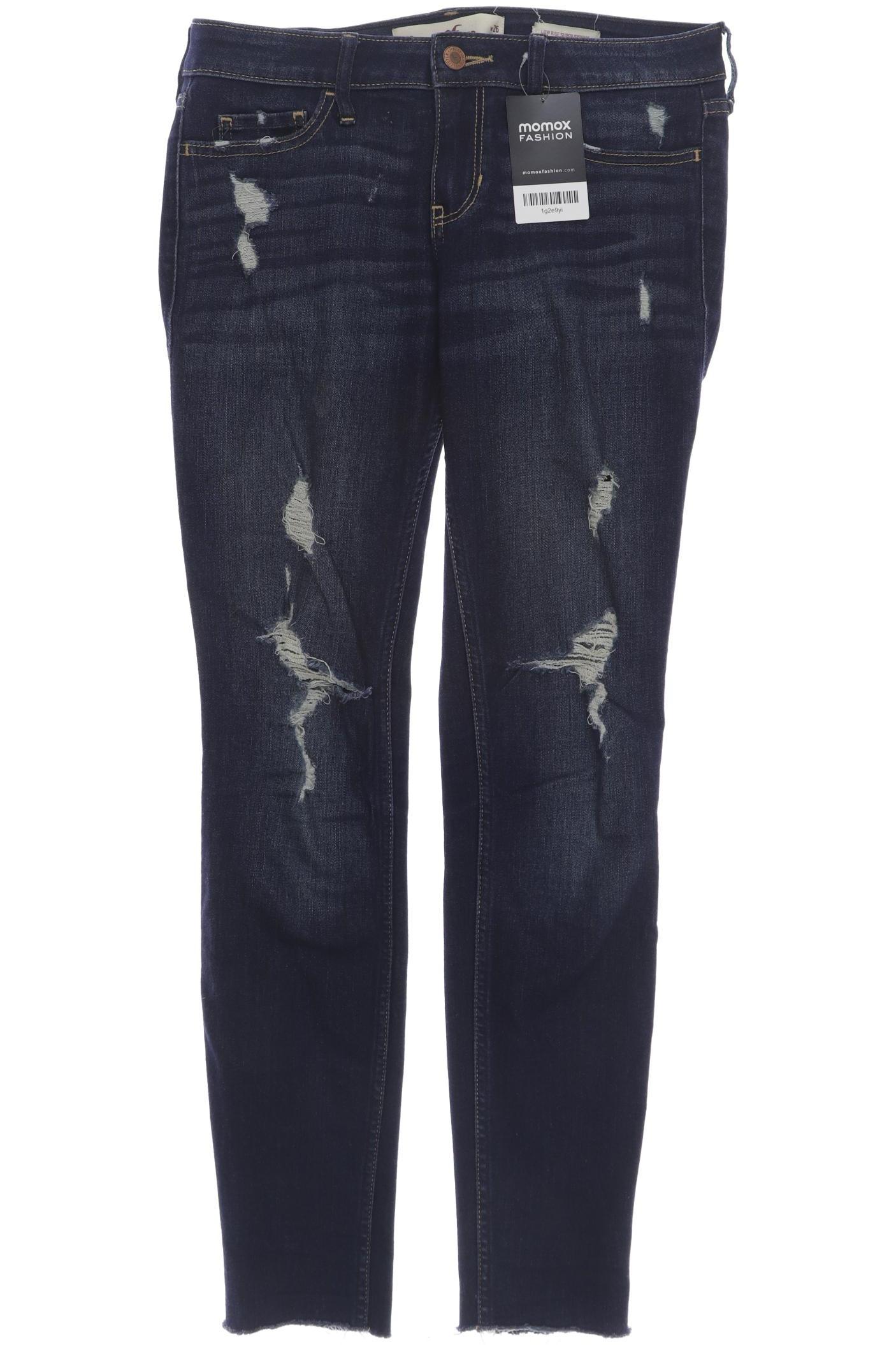

Hollister Damen Jeans, marineblau, Gr. 26