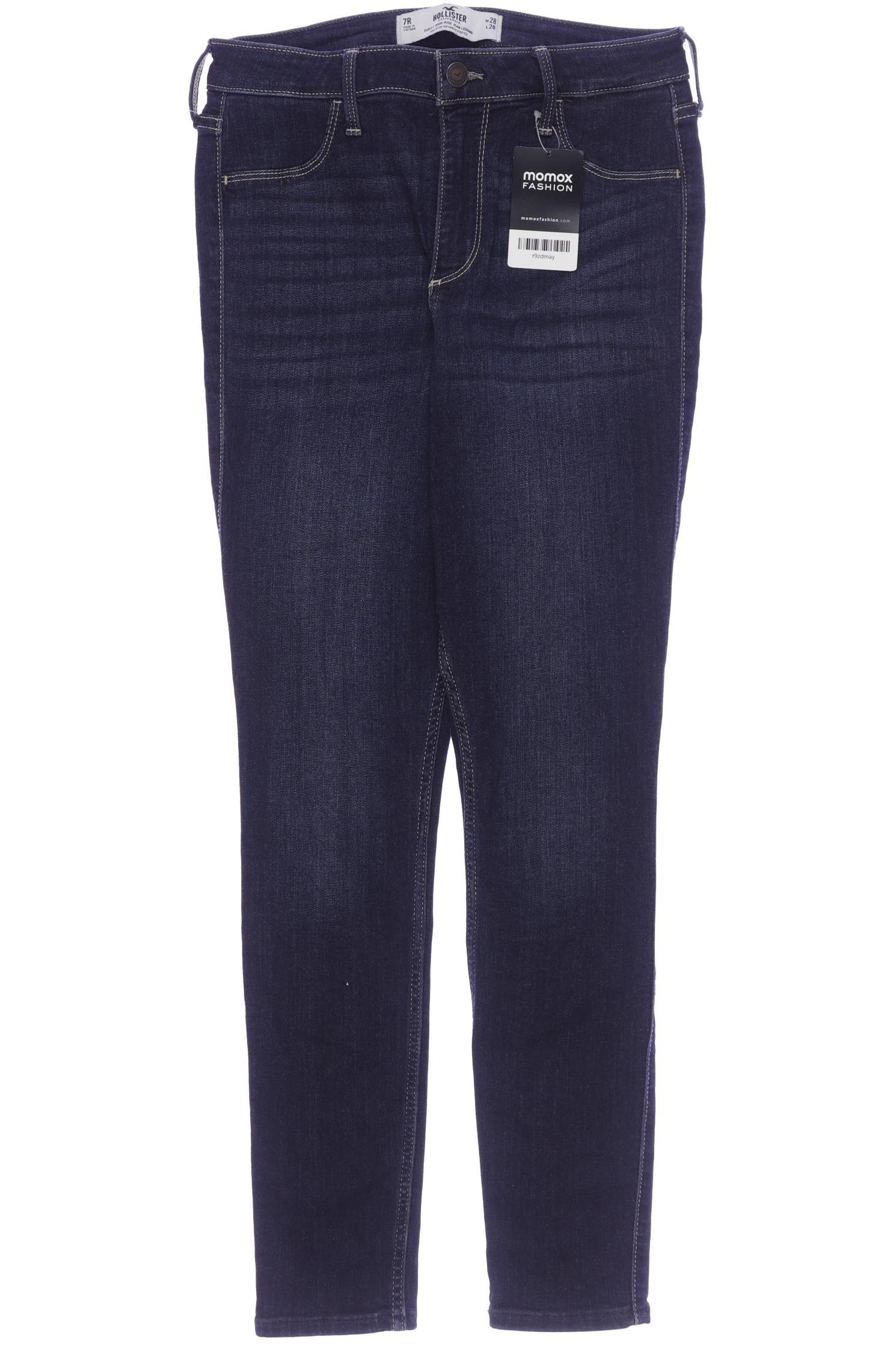

Hollister Damen Jeans, marineblau, Gr. 28