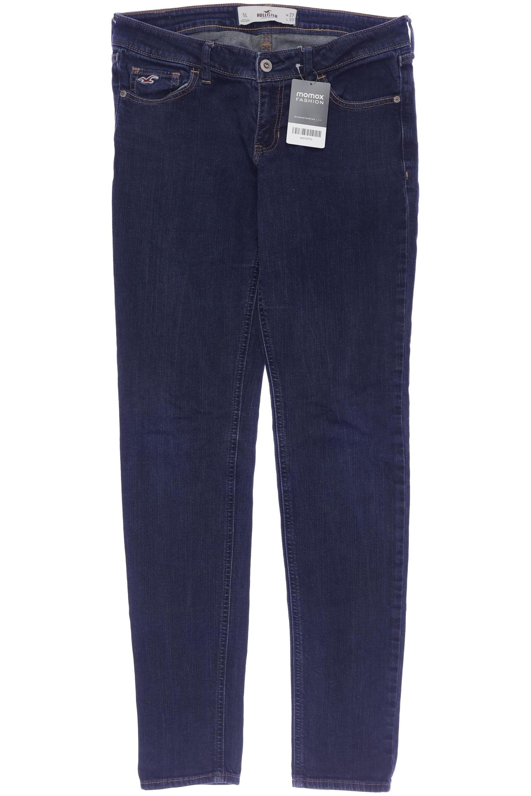 

Hollister Damen Jeans, marineblau, Gr. 27