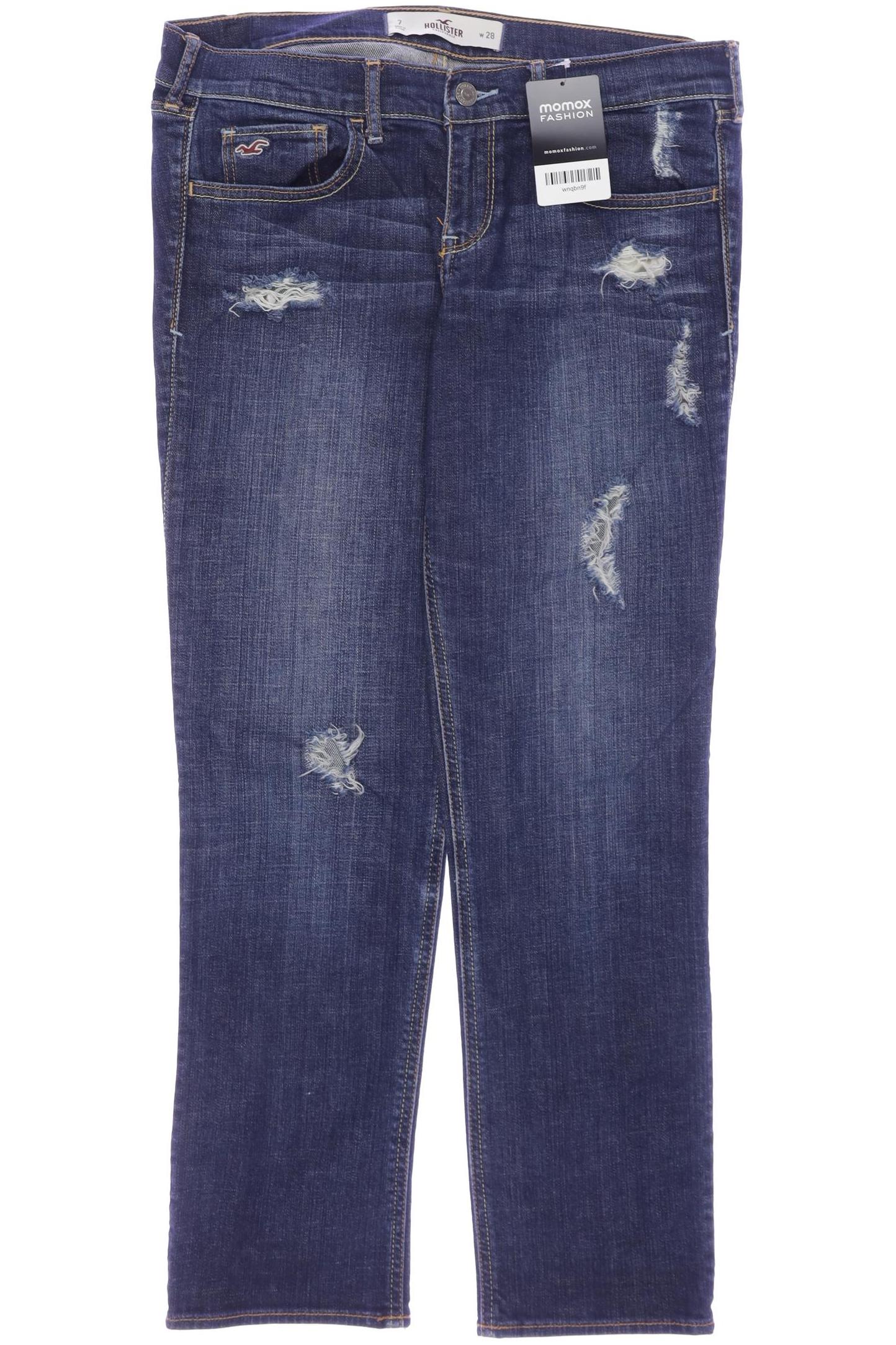 

Hollister Damen Jeans, marineblau, Gr. 32
