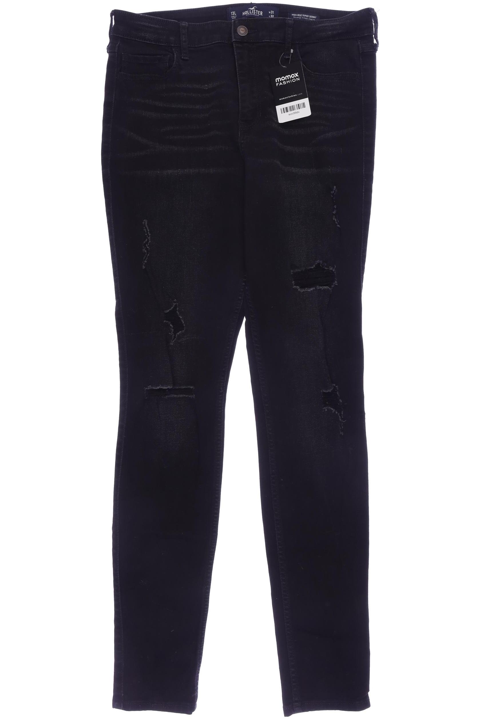 

Hollister Damen Jeans, schwarz, Gr. 31