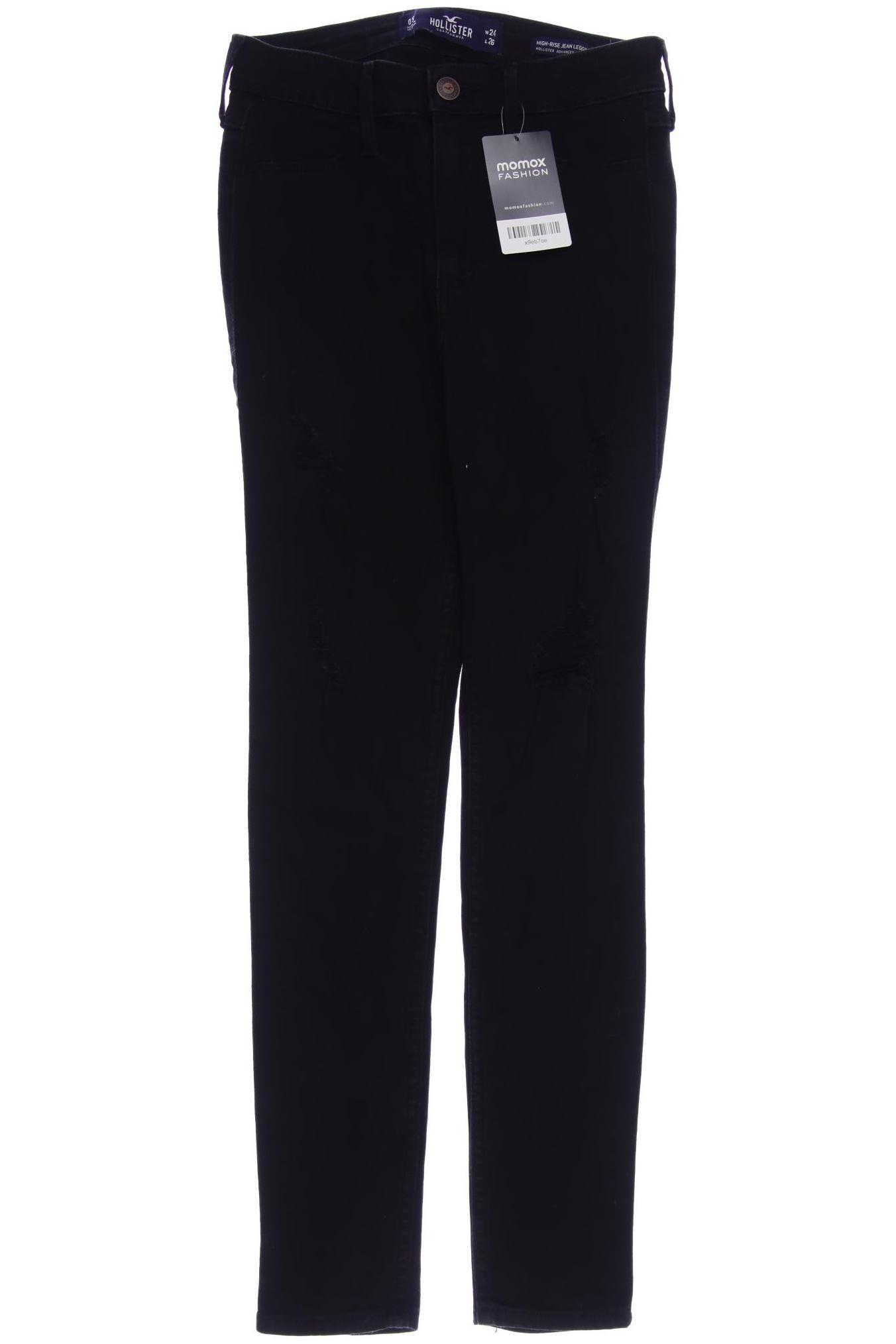 

Hollister Damen Jeans, schwarz