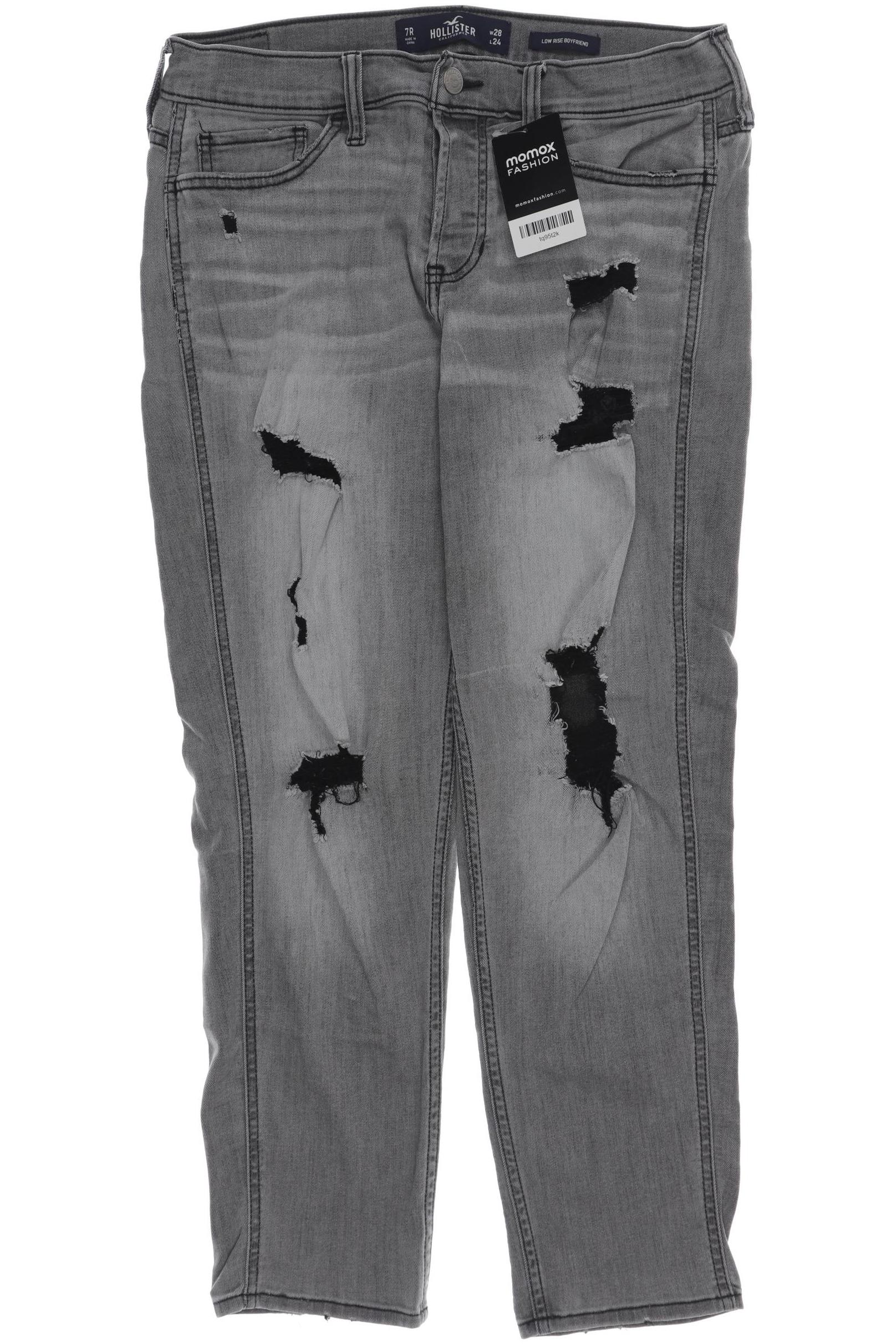 

Hollister Damen Jeans, grau, Gr. 28