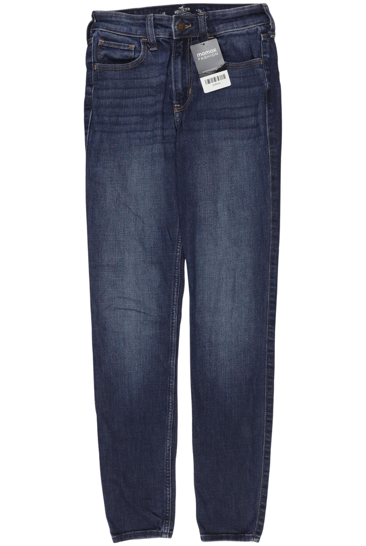 

Hollister Damen Jeans, blau, Gr. 25