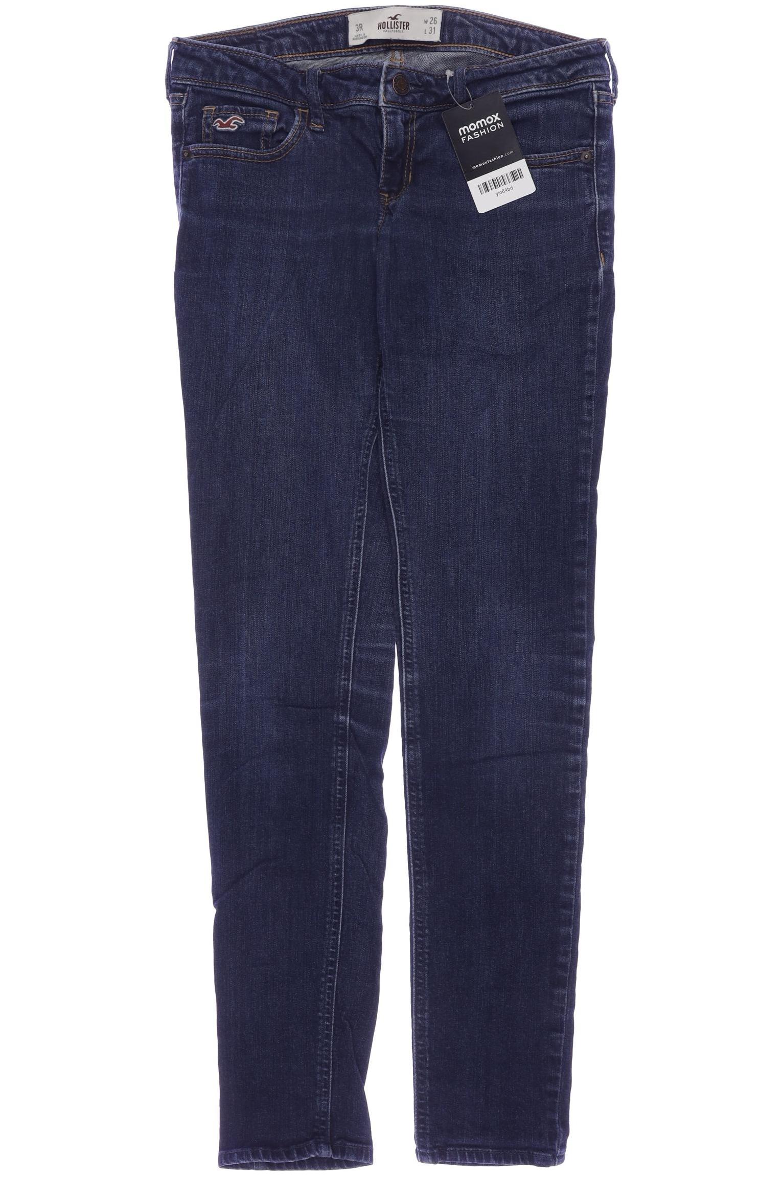 

Hollister Damen Jeans, marineblau, Gr. 26