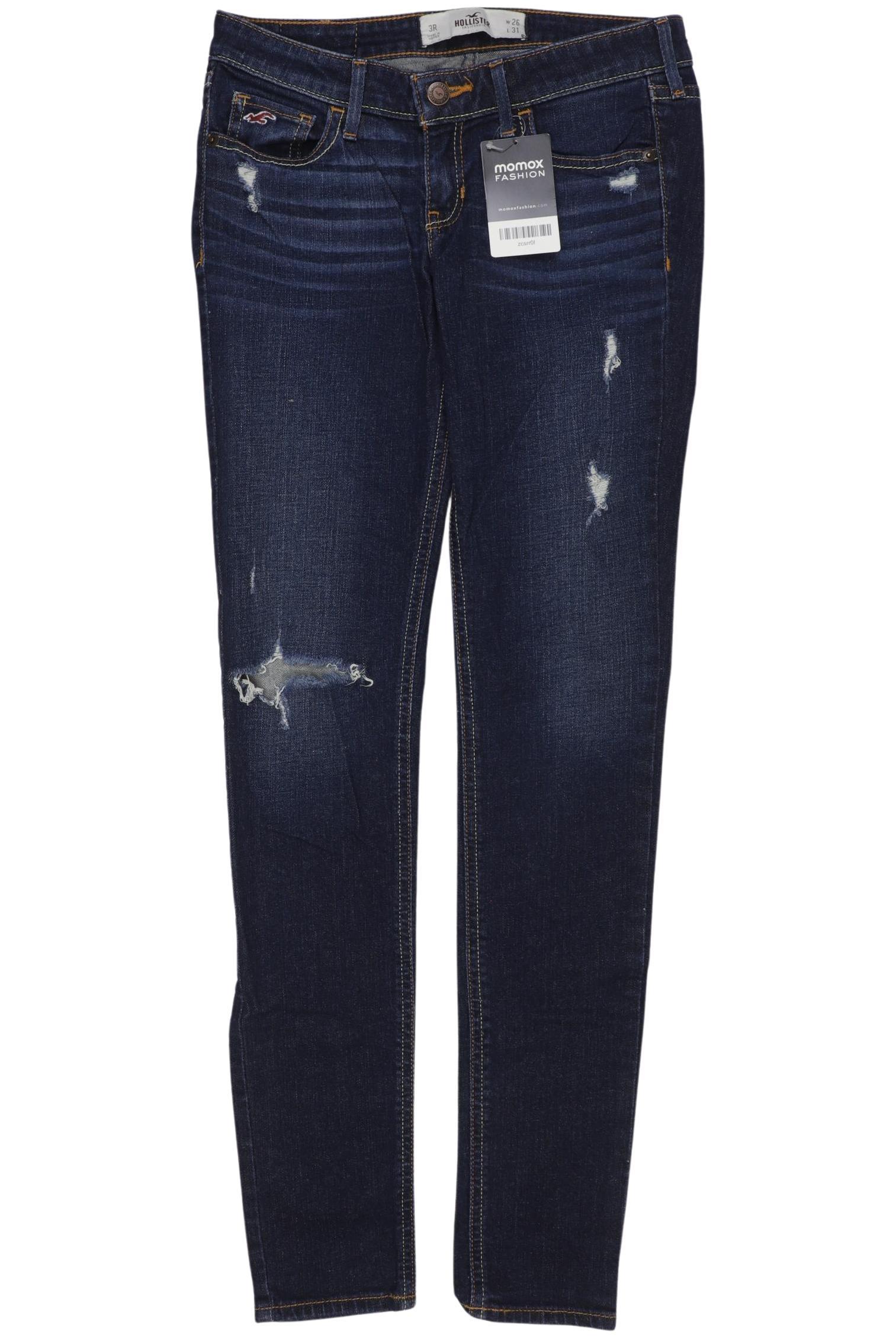 

Hollister Damen Jeans, marineblau, Gr. 26