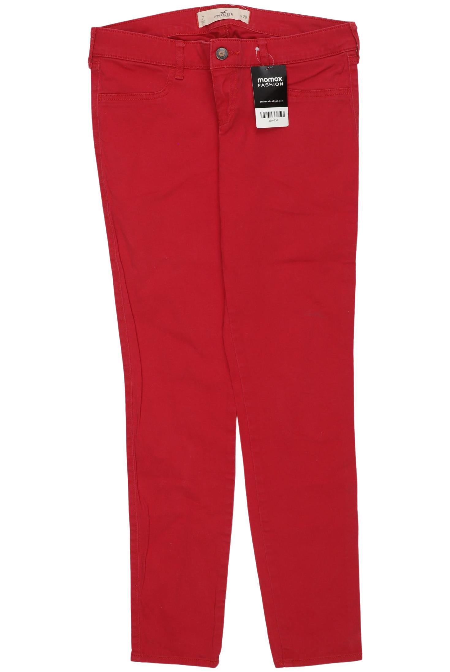 

Hollister Damen Jeans, rot, Gr. 28