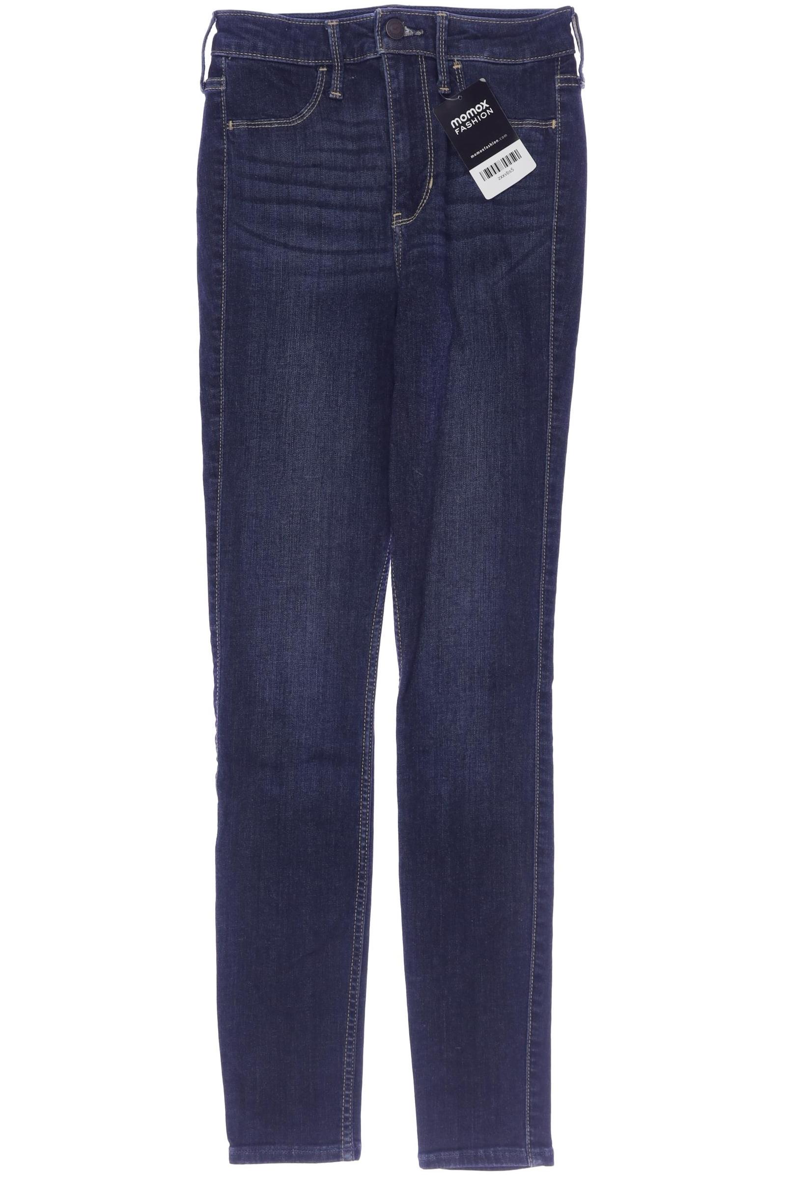 

Hollister Damen Jeans, marineblau, Gr. 25