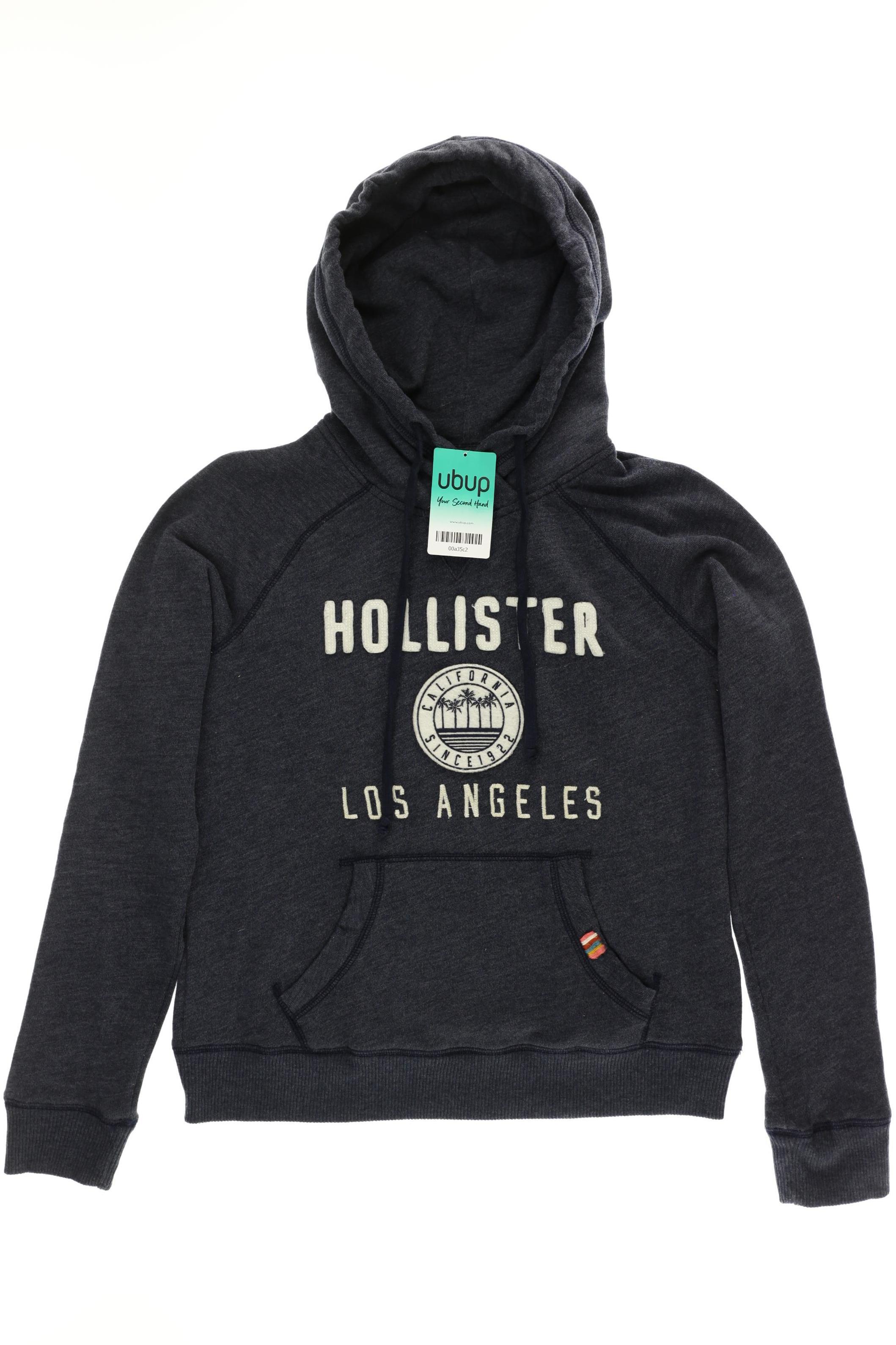 

Hollister Damen Kapuzenpullover, grau, Gr.