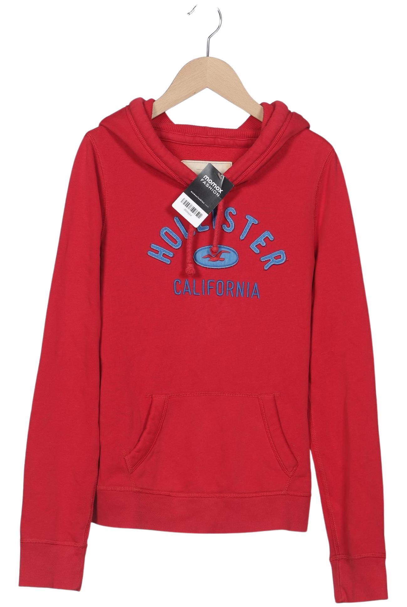 

Hollister Damen Kapuzenpullover, rot, Gr. 38