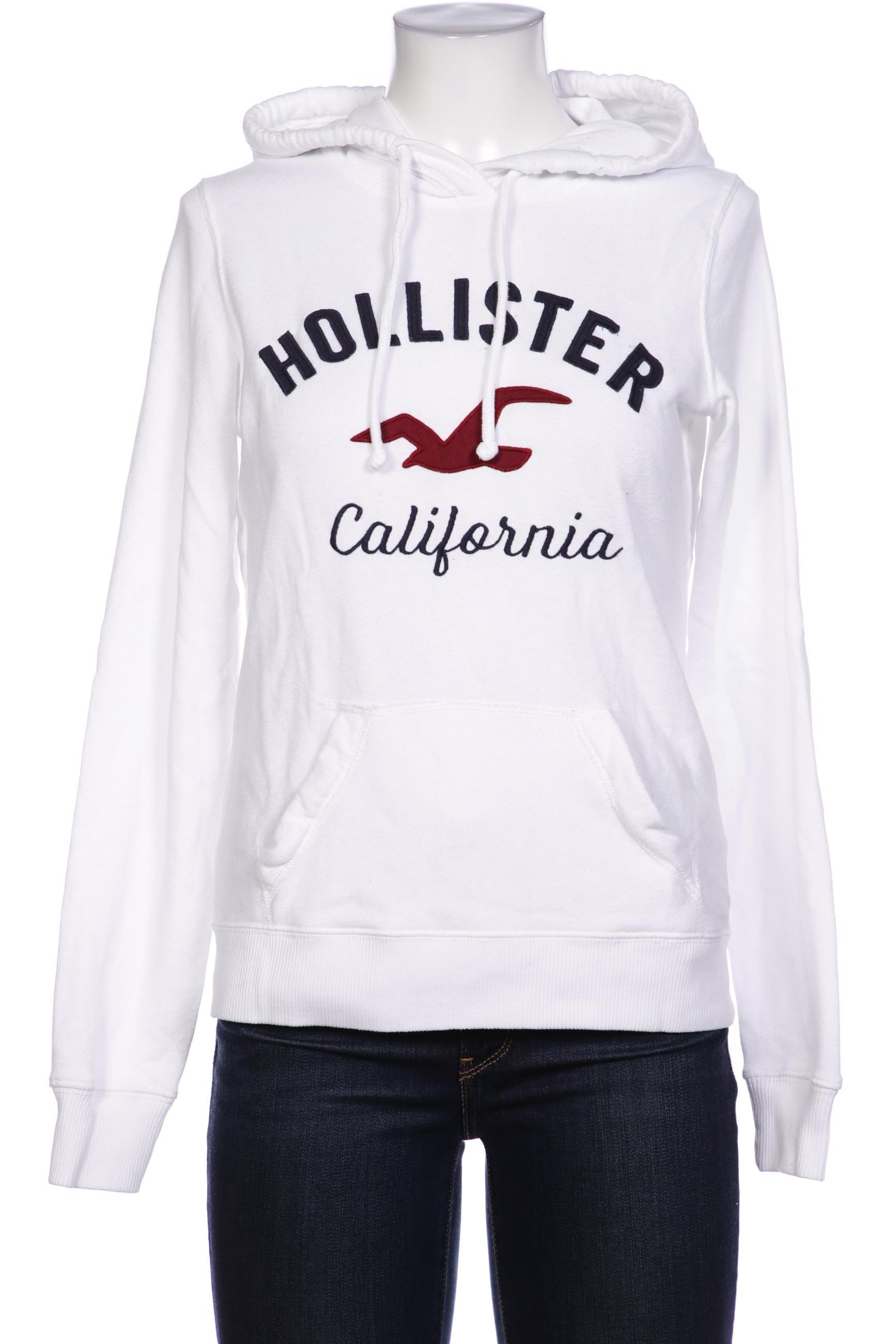 

Hollister Damen Kapuzenpullover, weiß, Gr. 36