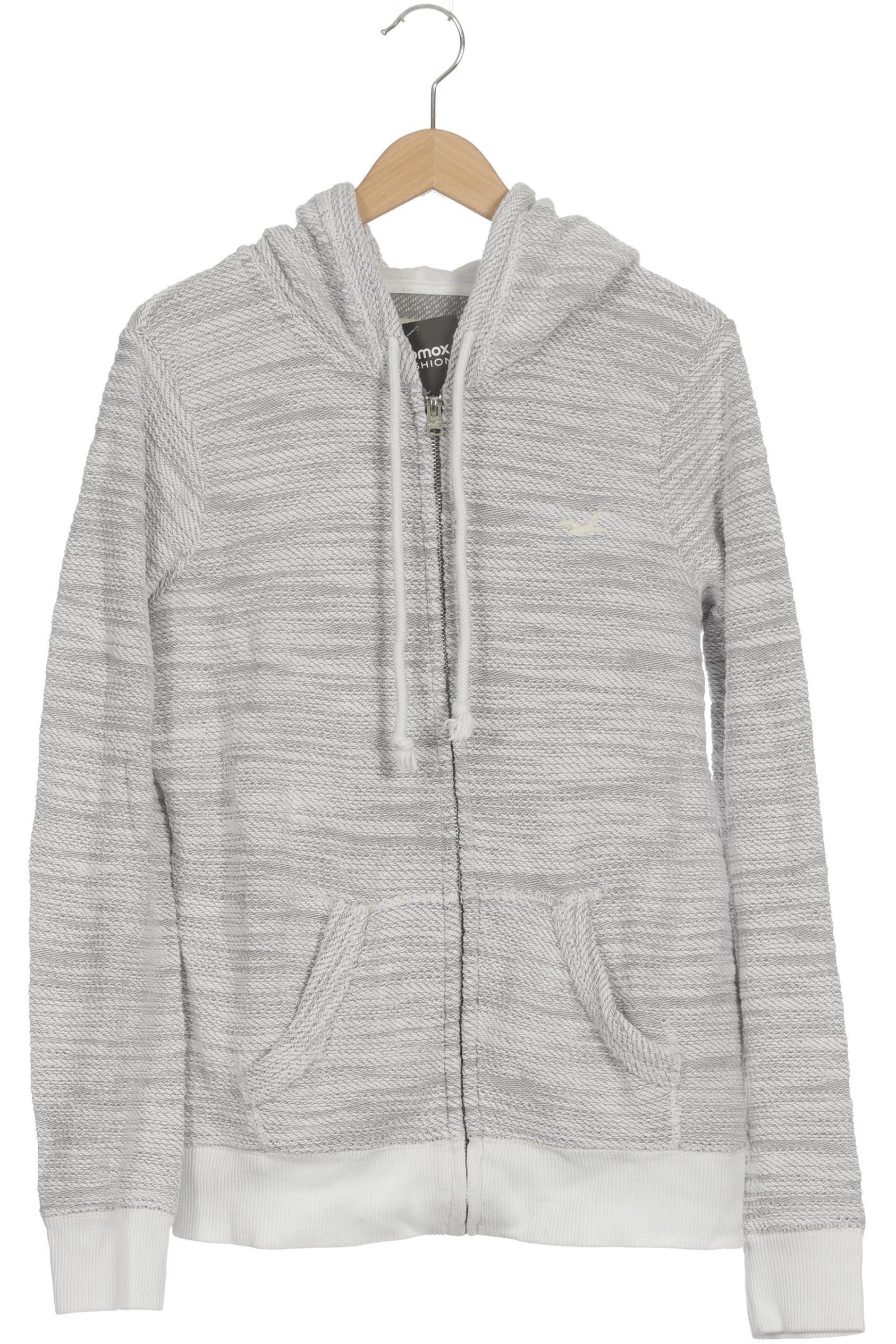 

Hollister Damen Kapuzenpullover, grau, Gr.