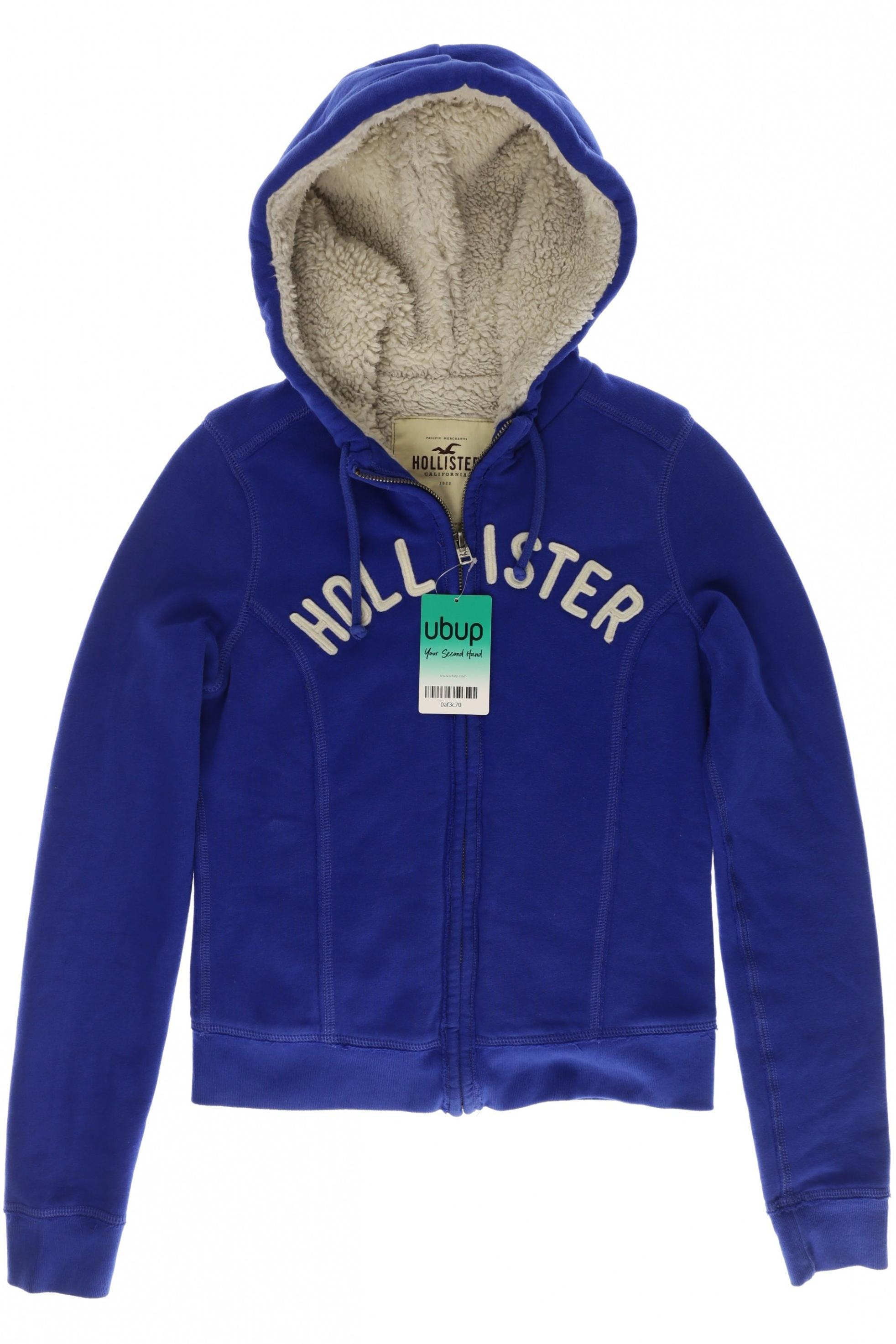 

Hollister Damen Kapuzenpullover, blau, Gr.