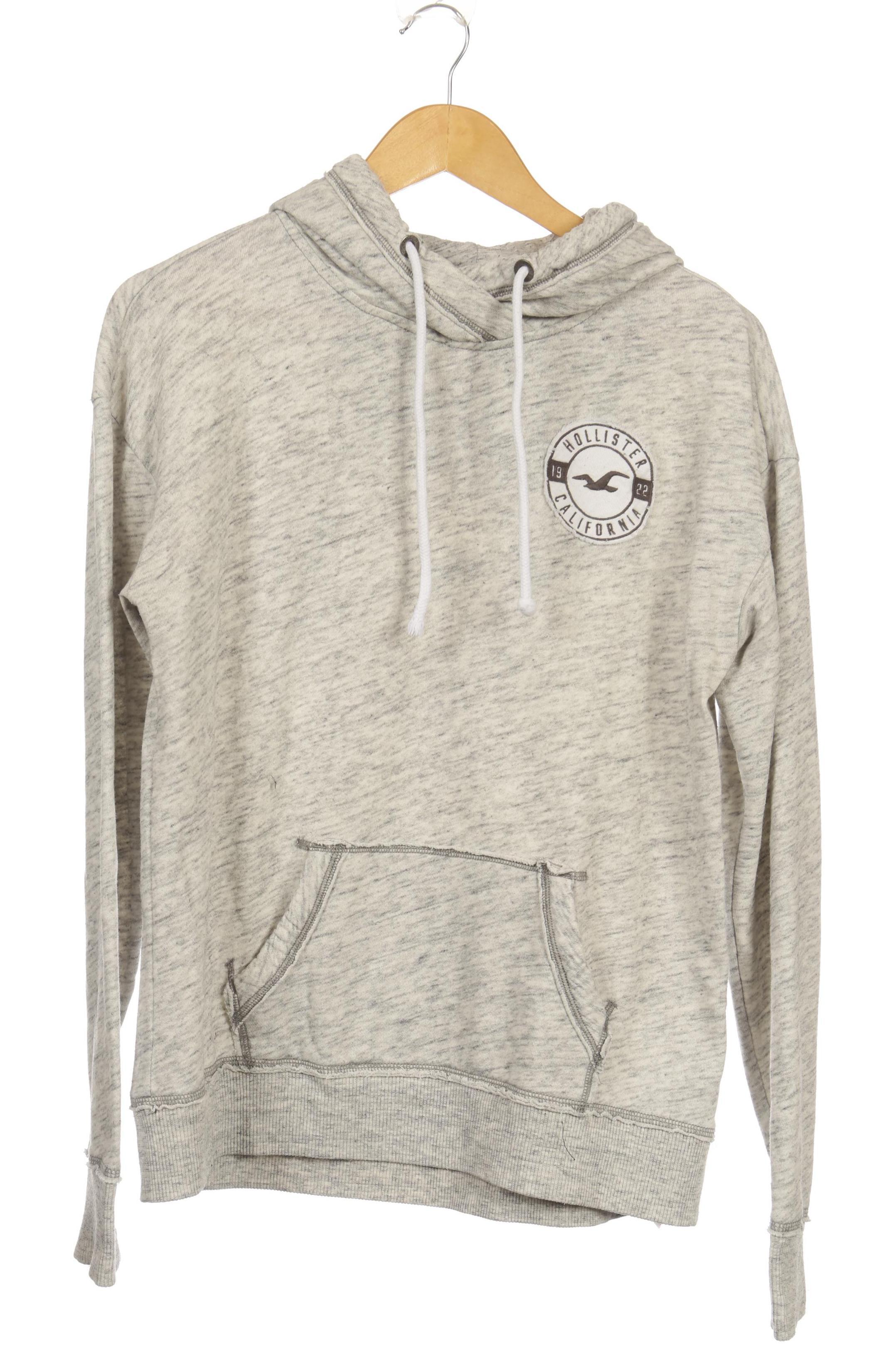 

Hollister Damen Kapuzenpullover, grau, Gr.