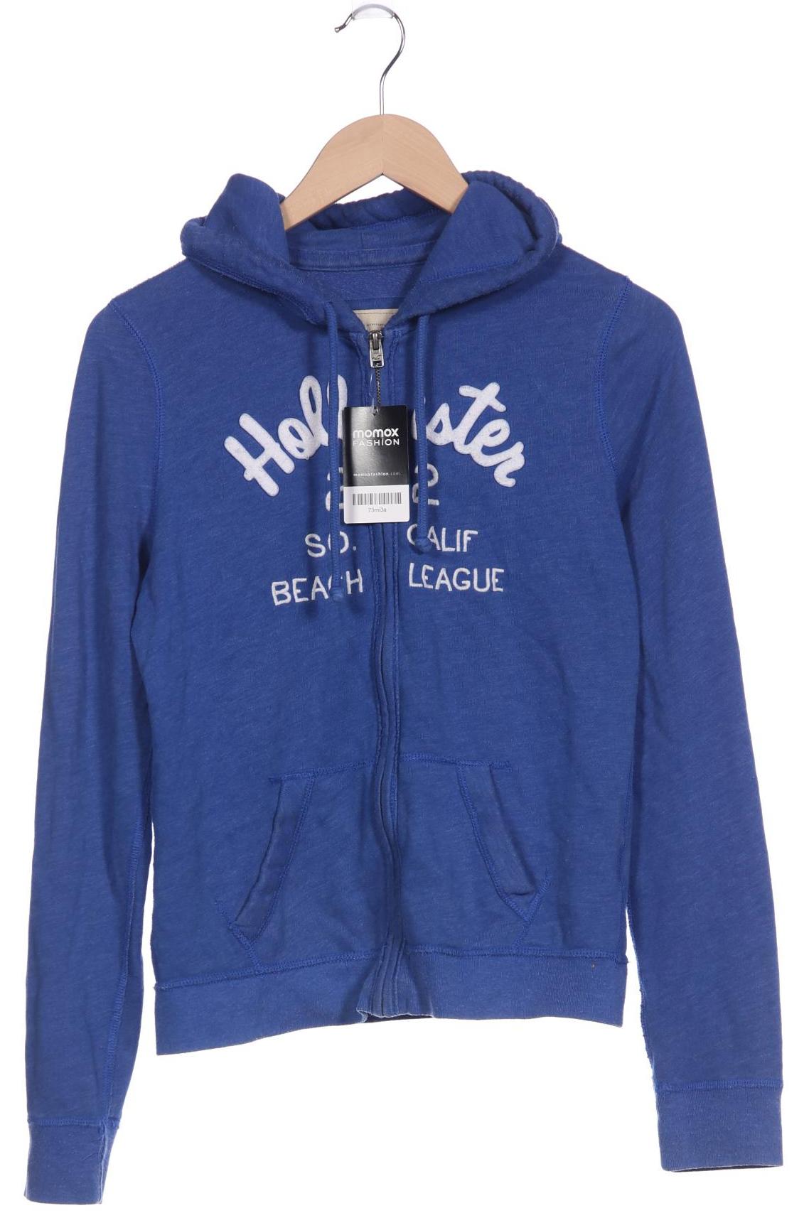 

Hollister Damen Kapuzenpullover, blau, Gr. 42