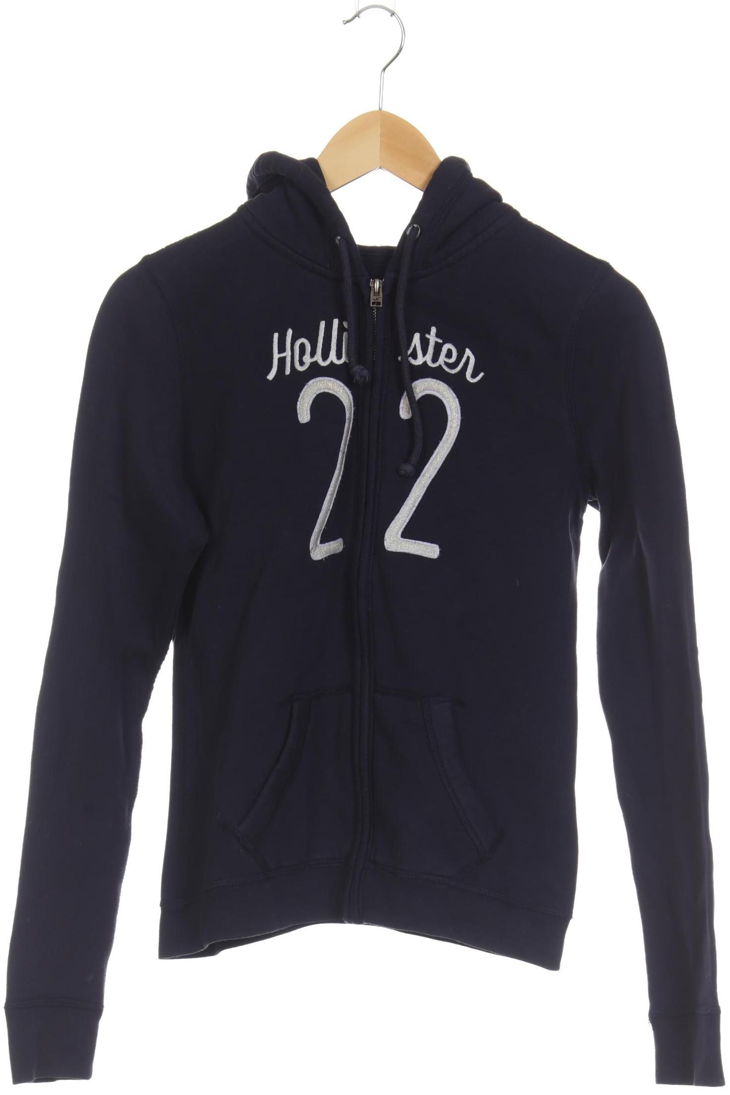 

Hollister Damen Kapuzenpullover, blau, Gr.