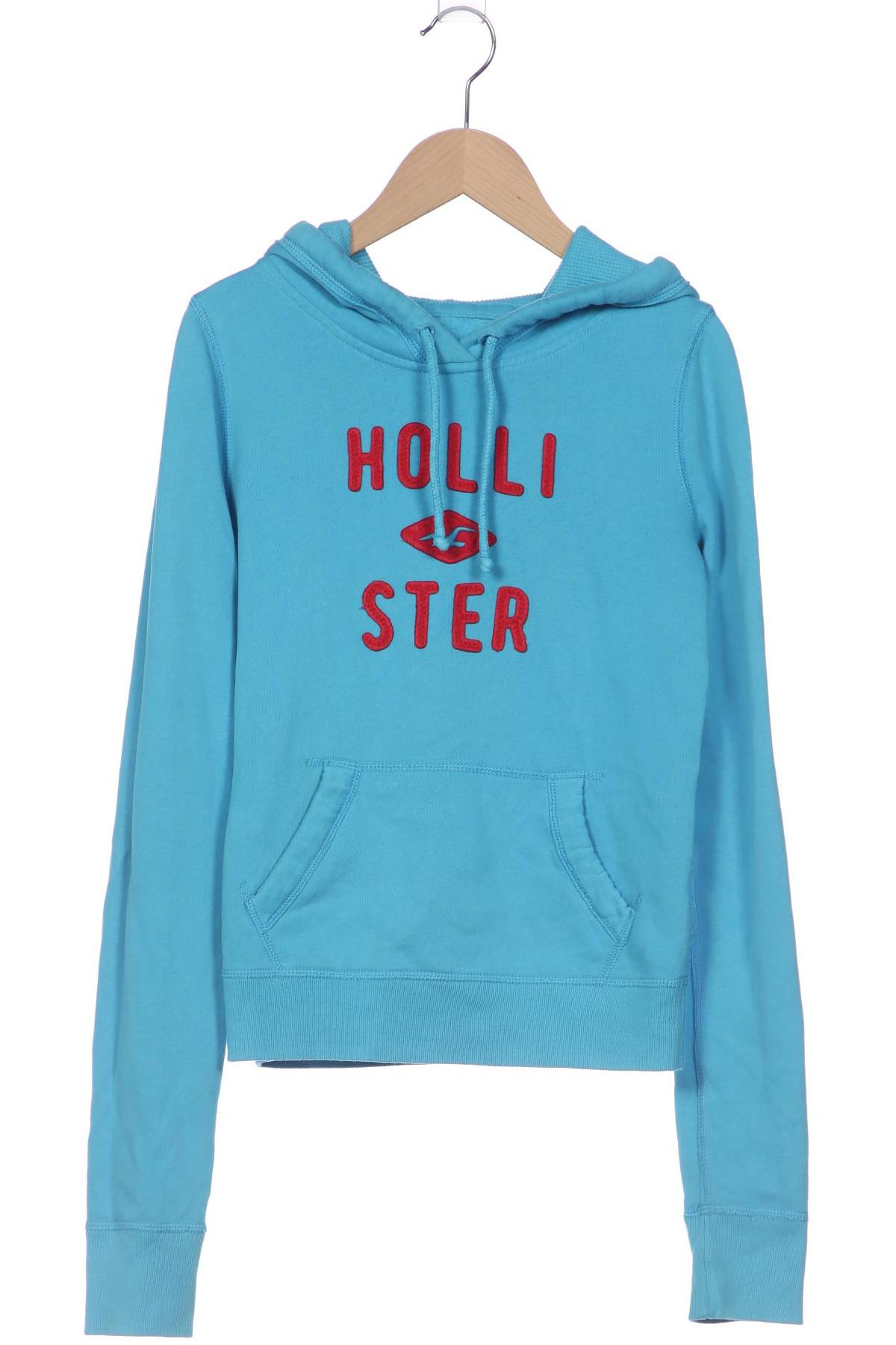 

Hollister Damen Kapuzenpullover, blau, Gr. 34