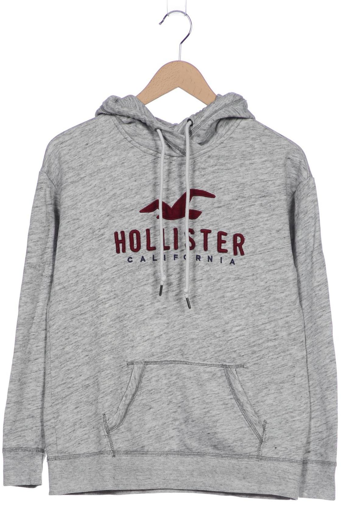 

Hollister Damen Kapuzenpullover, grau, Gr. 38