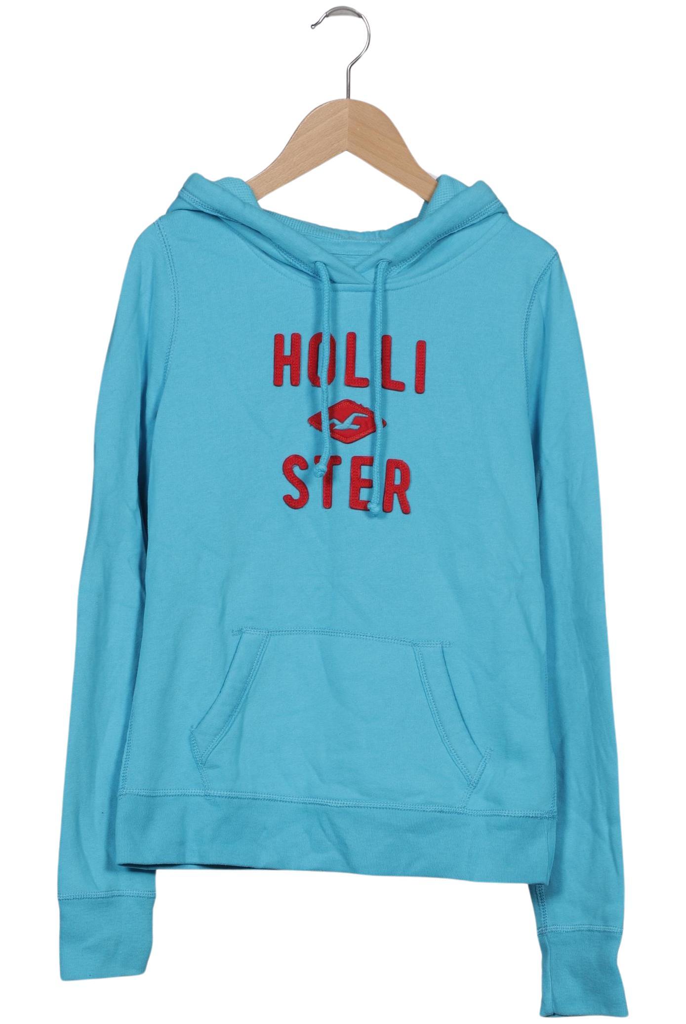 

Hollister Damen Kapuzenpullover, hellblau, Gr. 38