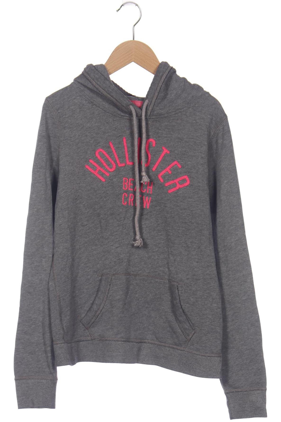 

Hollister Damen Kapuzenpullover, grau, Gr. 38