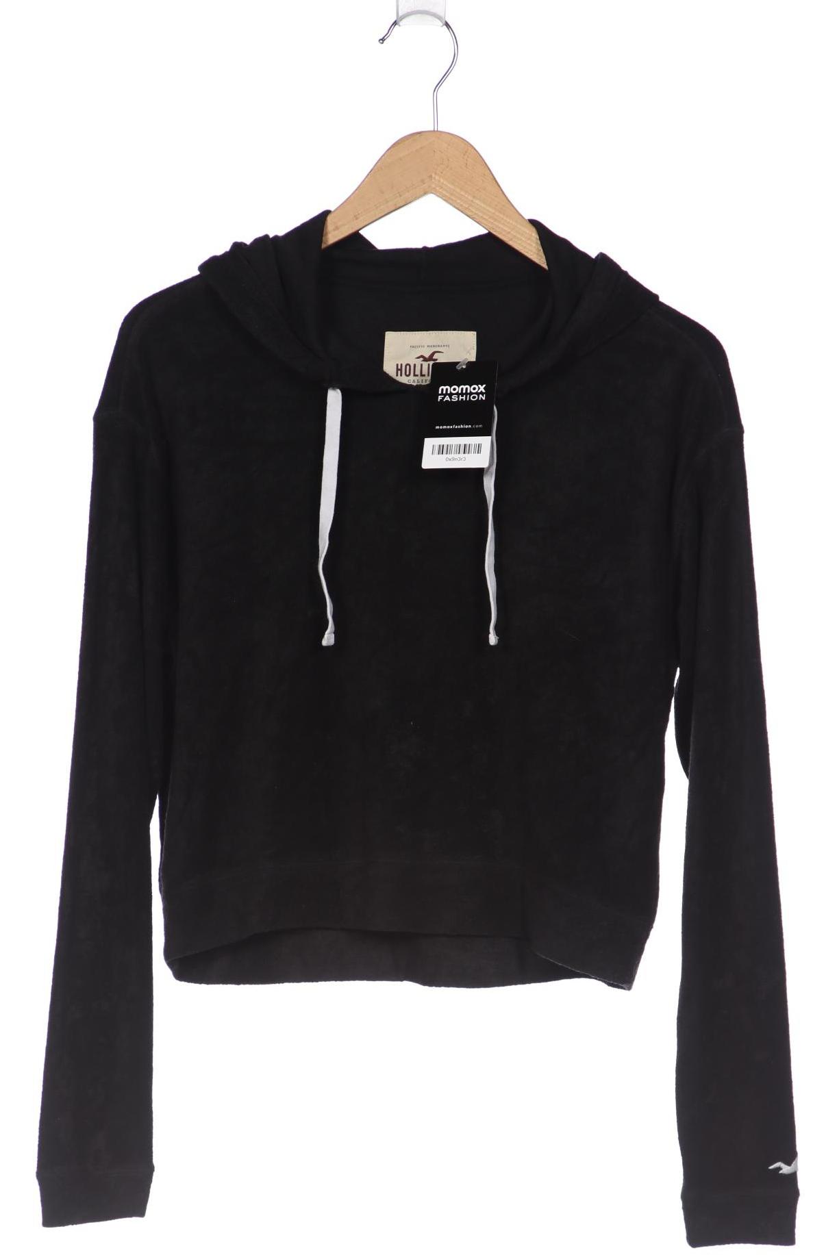 

Hollister Damen Kapuzenpullover, schwarz