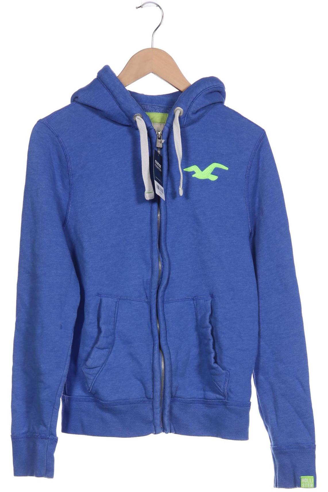 

Hollister Damen Kapuzenpullover, blau, Gr. 36