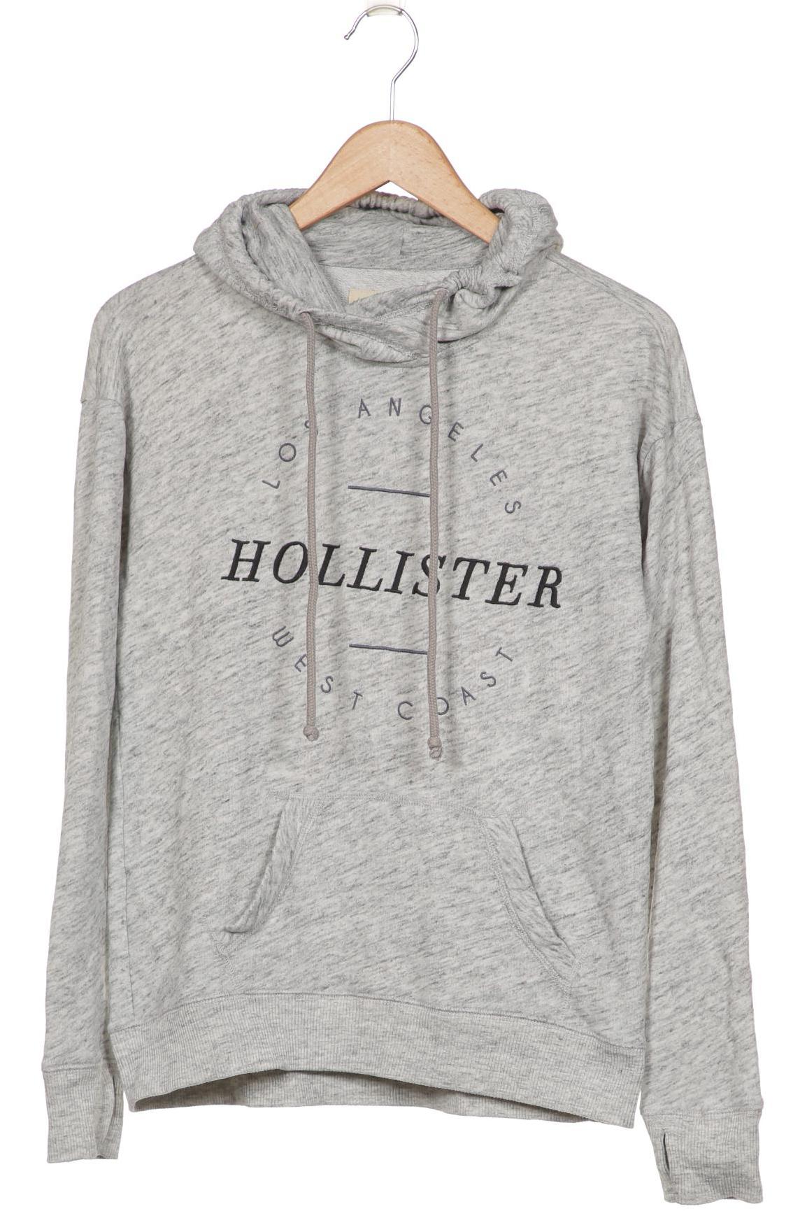 

Hollister Damen Kapuzenpullover, grau, Gr. 38